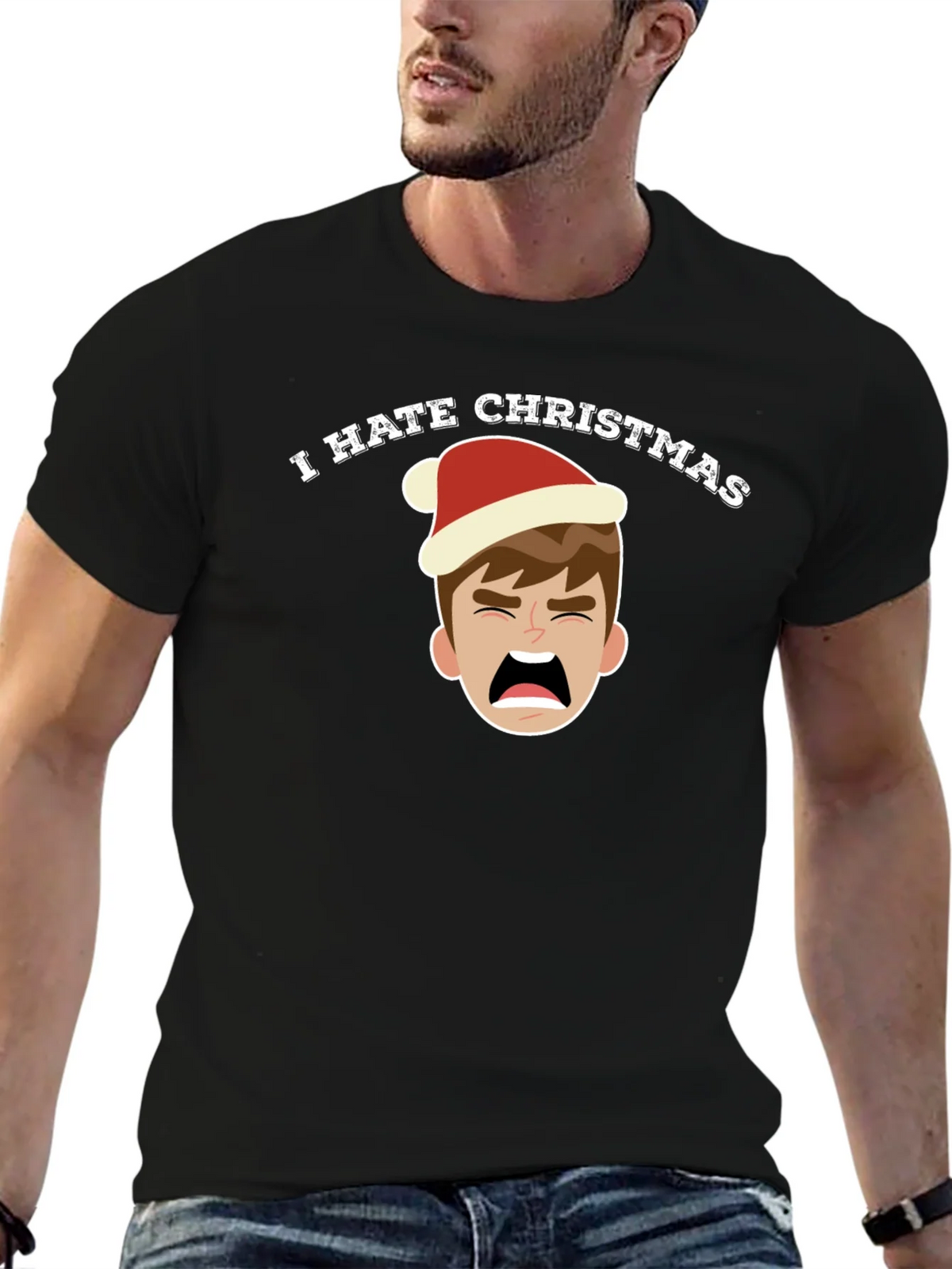 I Hate Christmas Graphic T-Shirt product image 6