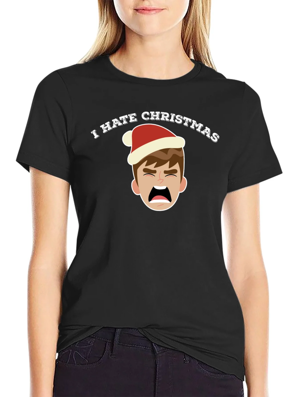 I Hate Christmas Graphic T-Shirt product image 2
