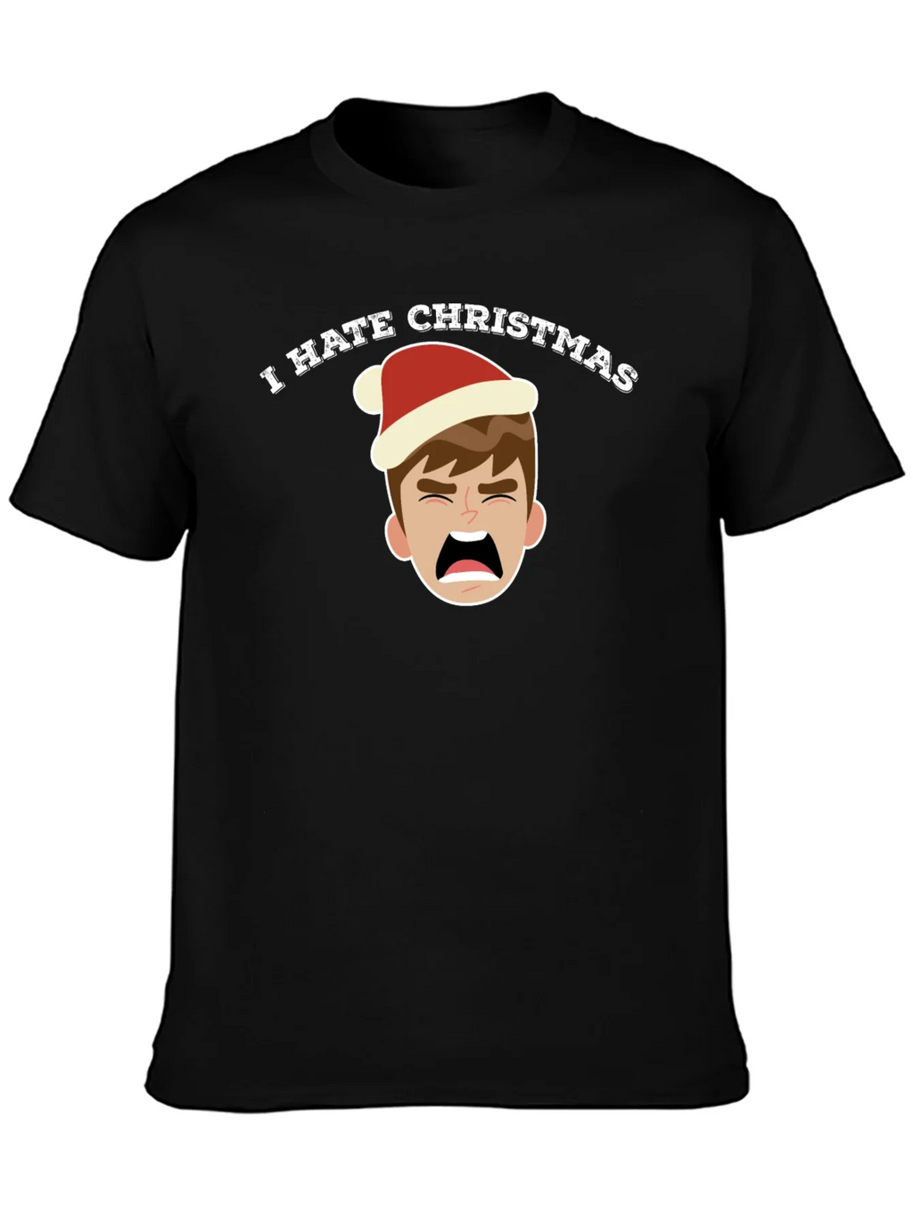 I Hate Christmas Graphic T-Shirt product image 3
