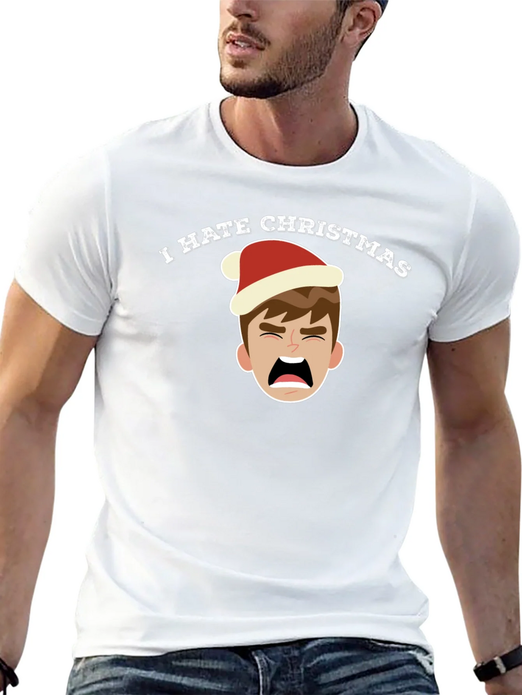 I Hate Christmas Graphic T-Shirt product image 12