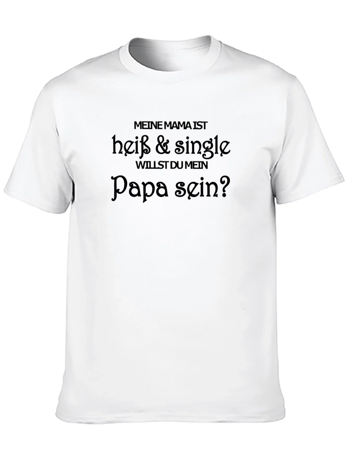 Funny German Hot Single Mom T-Shirt product image 9