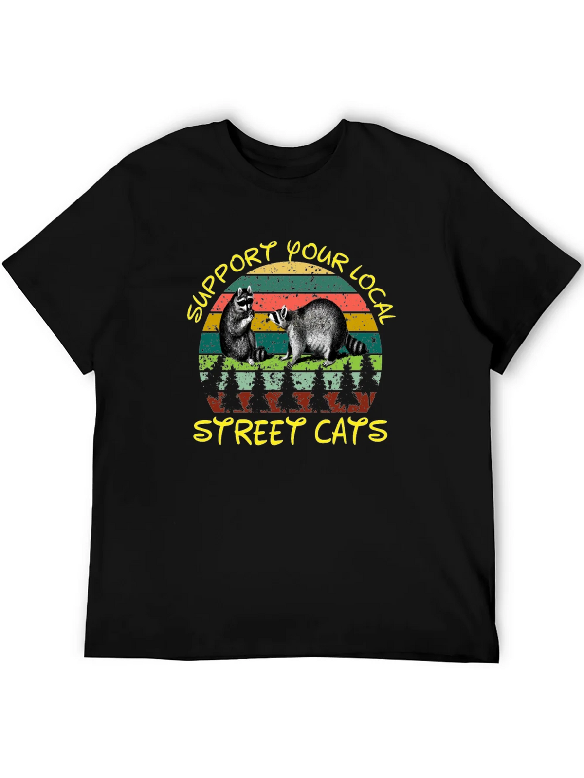 Support Your Local Street Cats T-Shirt product image 5