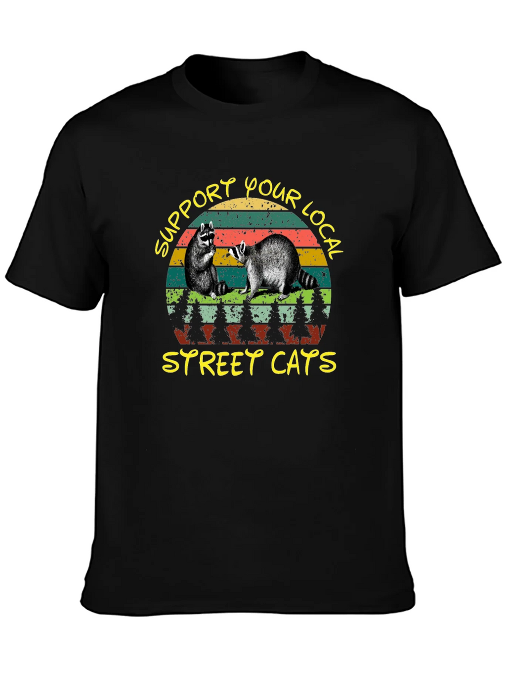 Support Your Local Street Cats T-Shirt product image 3