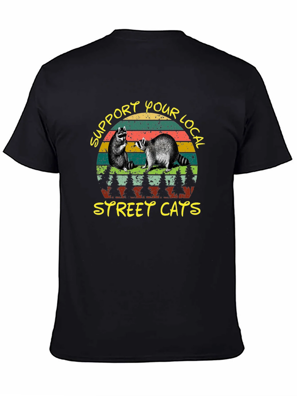 Support Your Local Street Cats T-Shirt product image 4