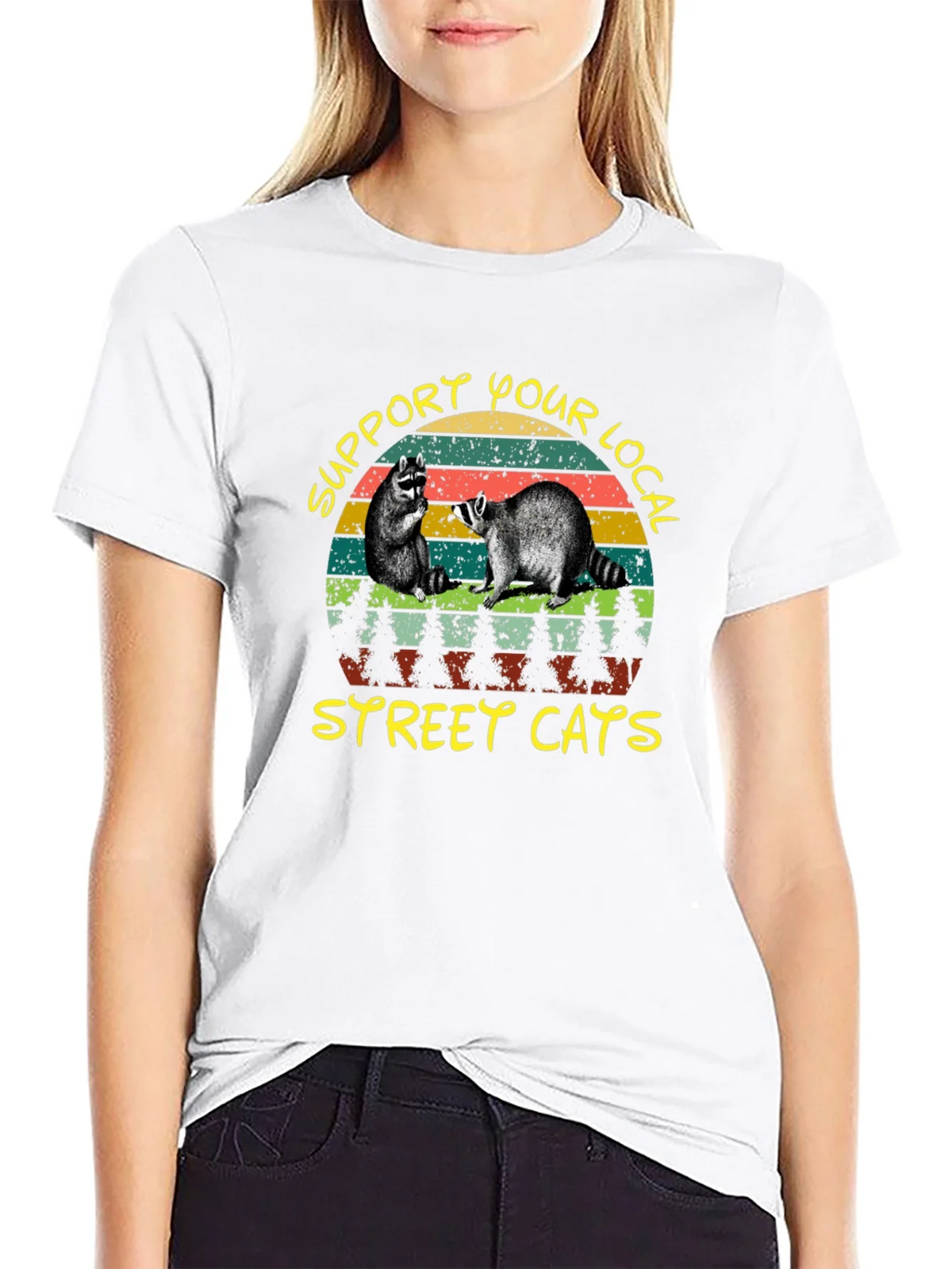 Support Your Local Street Cats T-Shirt product image 8
