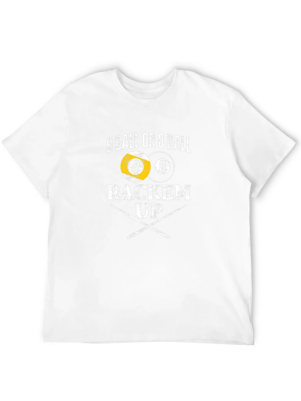 9 Ball or 8 Rackem Up T-Shirt product image 11