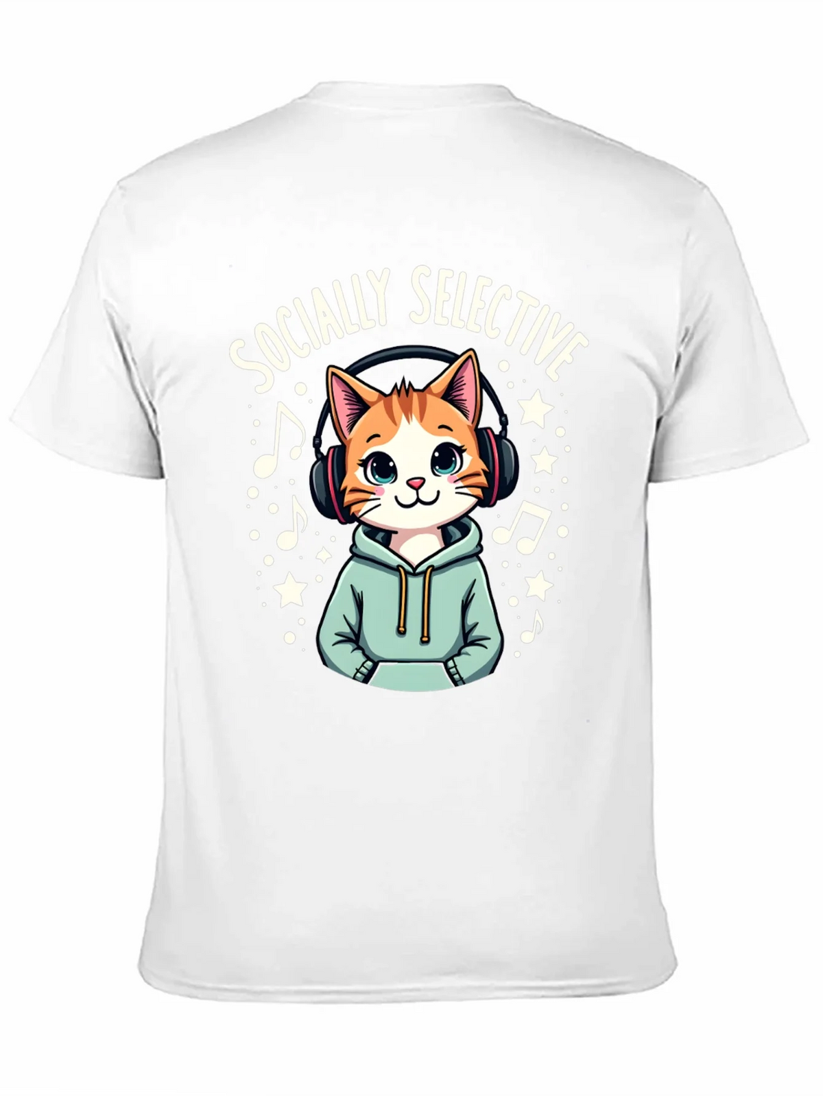 Socially Selective Cat T-Shirt product image 10