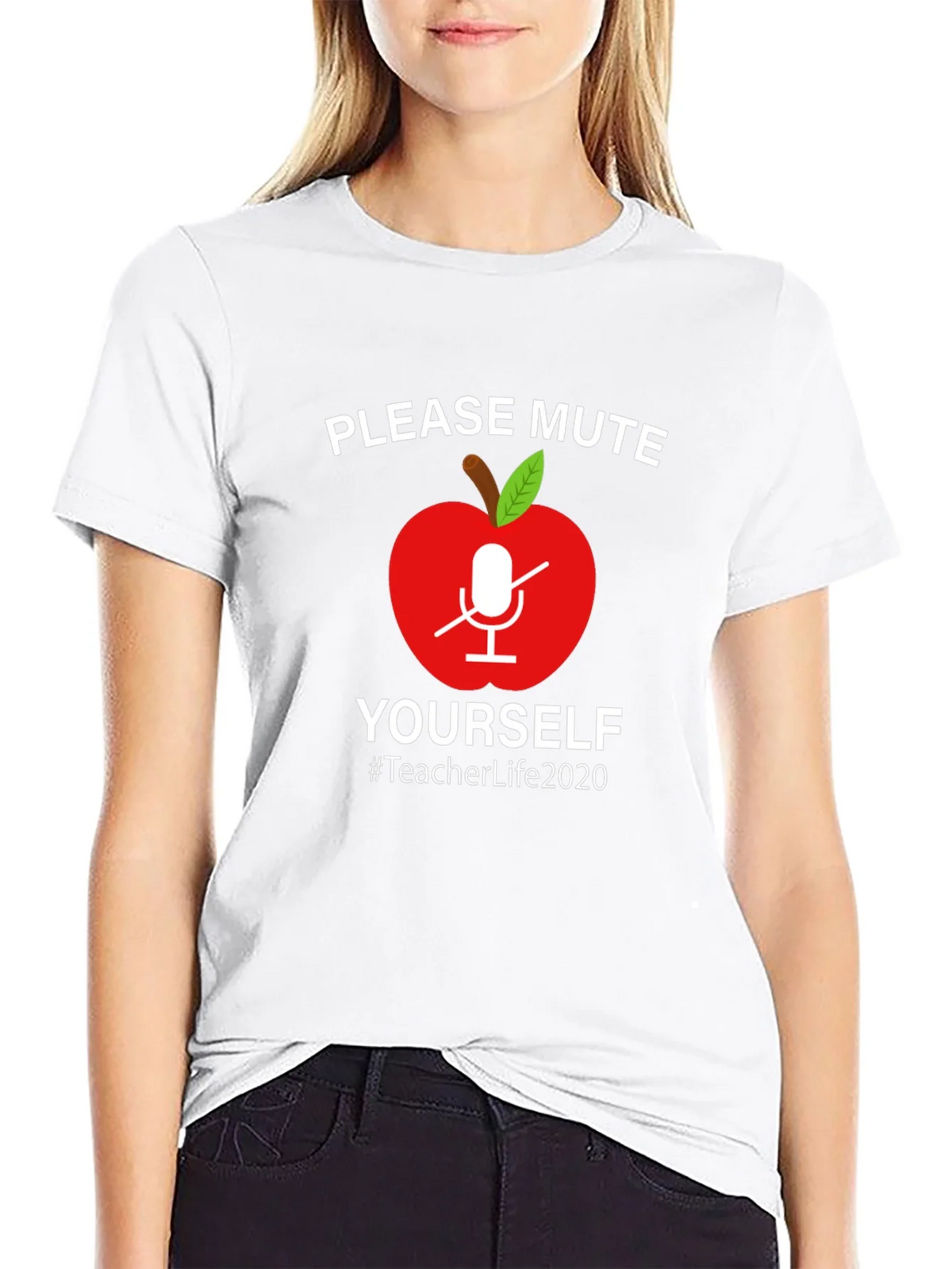 Teacher Life 2020 Mute Yourself Graphic Tee product image 8