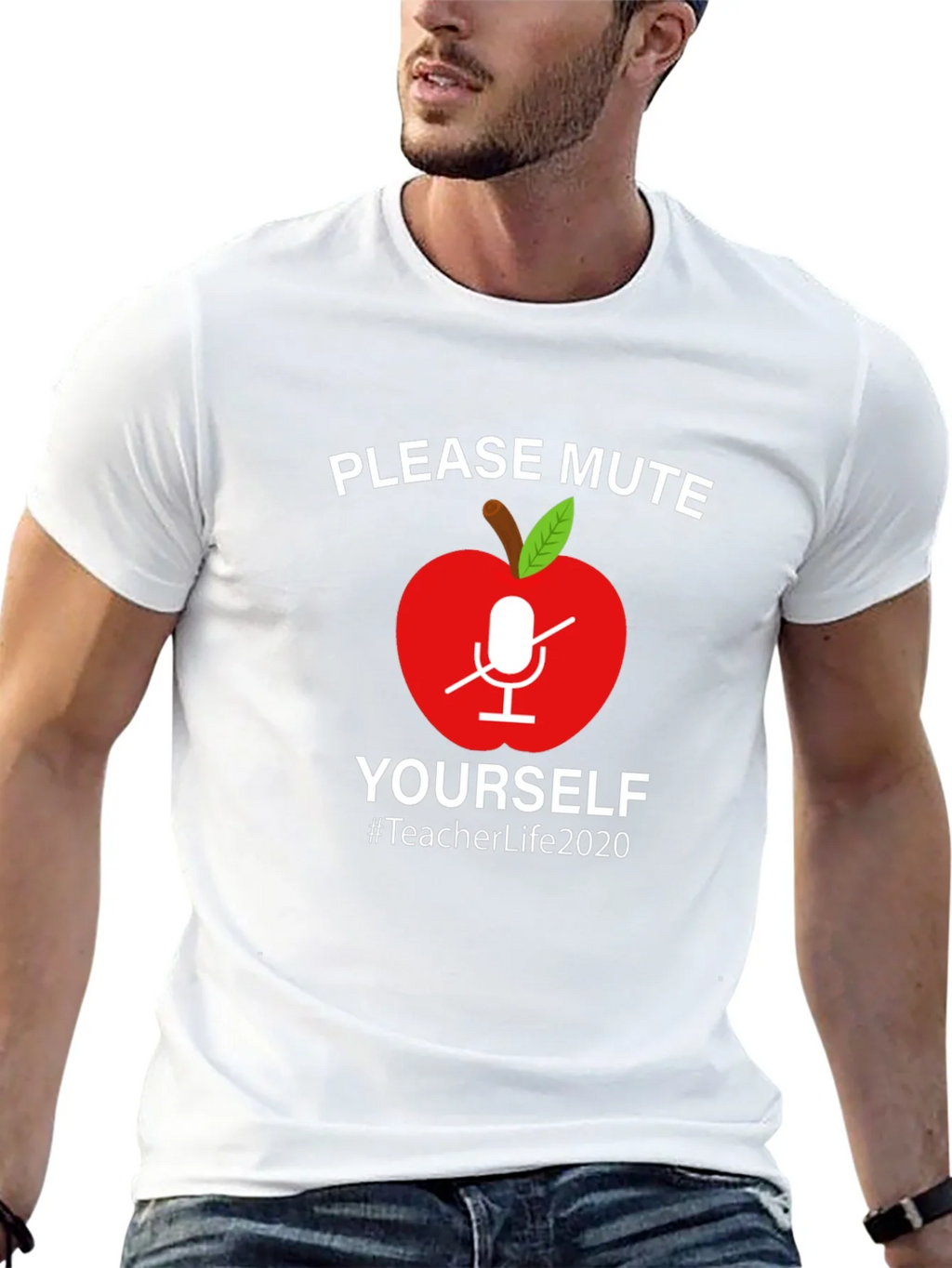 Teacher Life 2020 Mute Yourself Graphic Tee product image 12