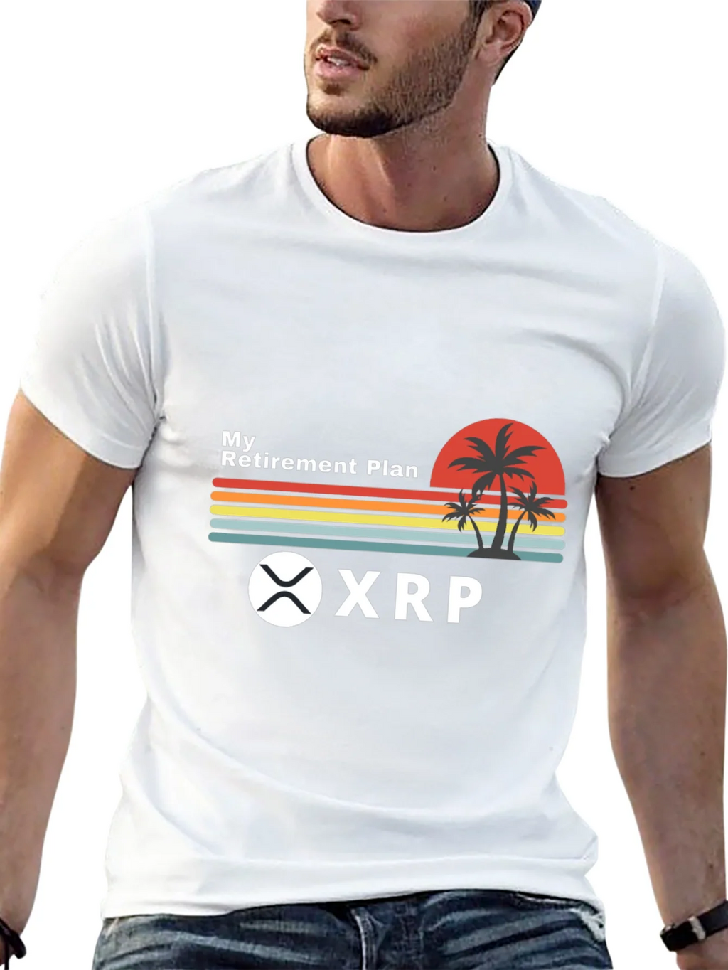 My Retirement Plan XRP Crypto Black T-Shirt product image 12