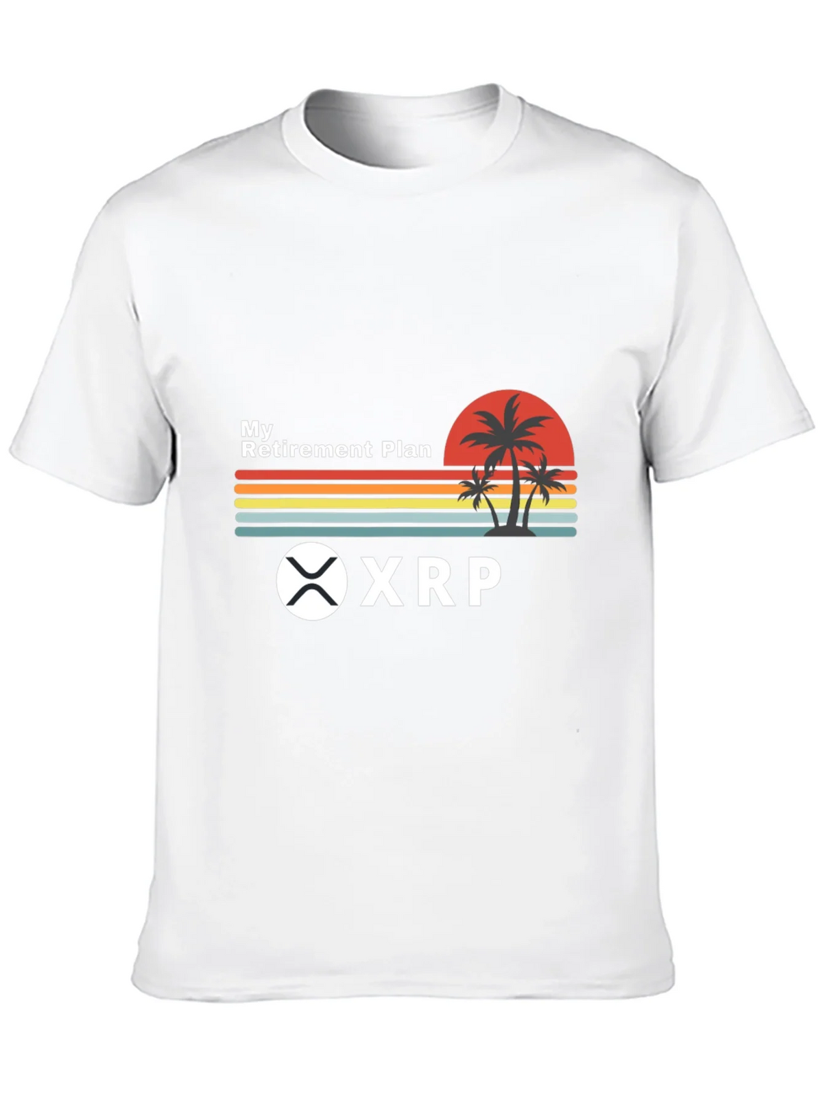 My Retirement Plan XRP Crypto Black T-Shirt product image 9