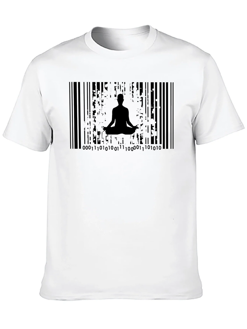 Zen Barcode T-Shirt - Meditate in Style! product image 9
