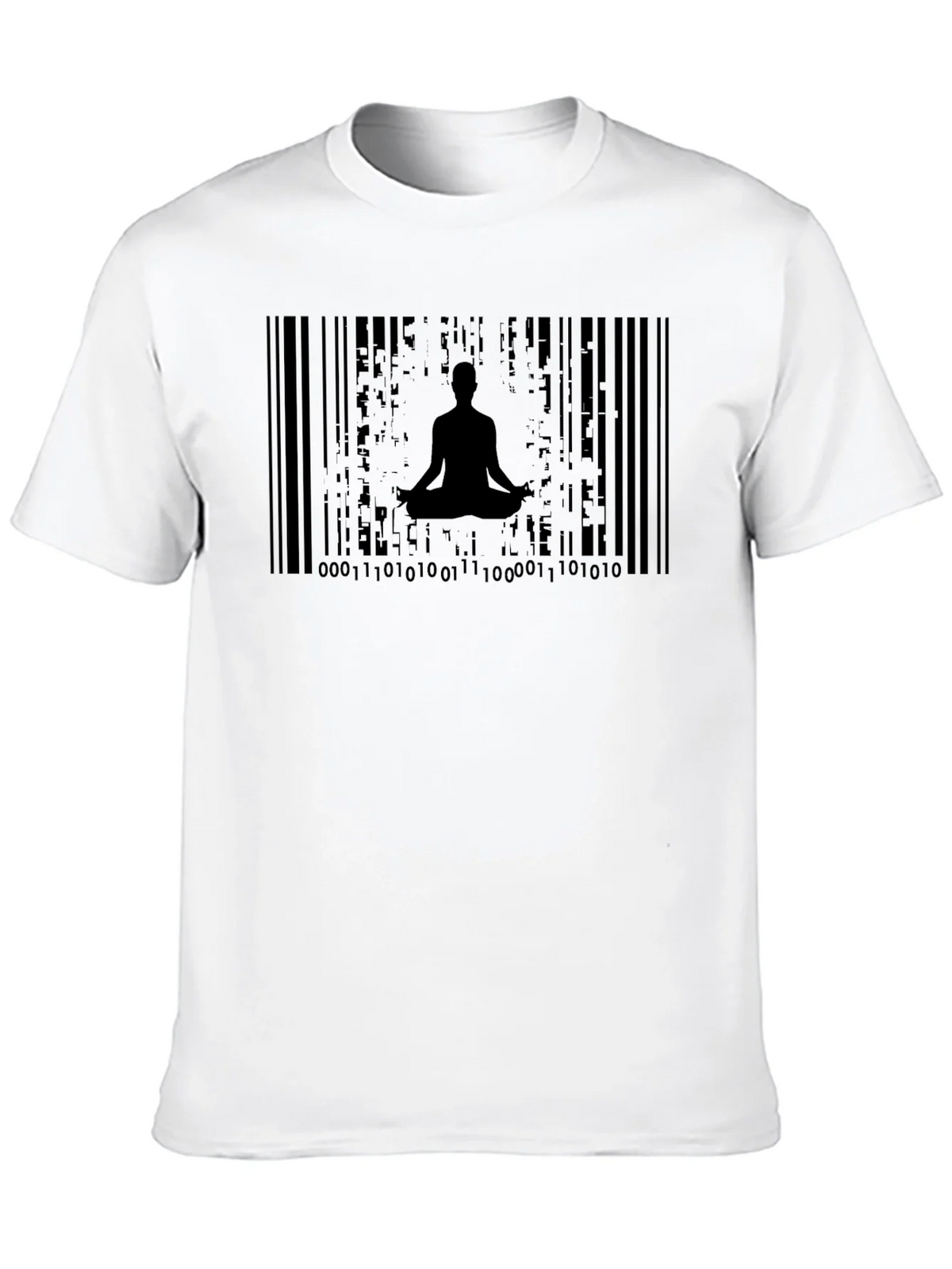 Zen Barcode T-Shirt - Meditate in Style! product image 9