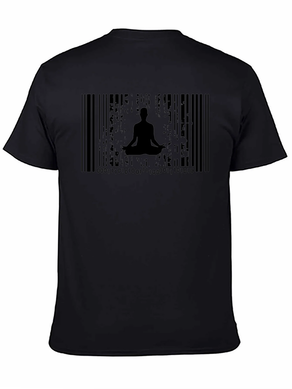 Zen Barcode T-Shirt - Meditate in Style! product image 4