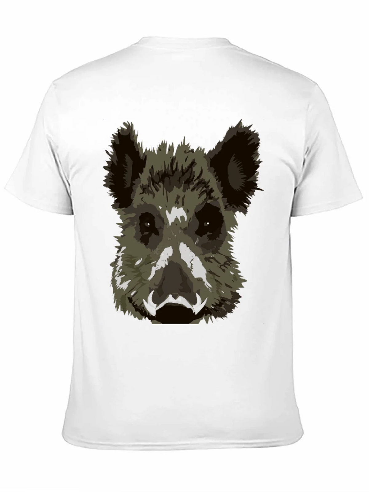 Wild Boar Graphic Tee - Black Cotton T-Shirt product image 10