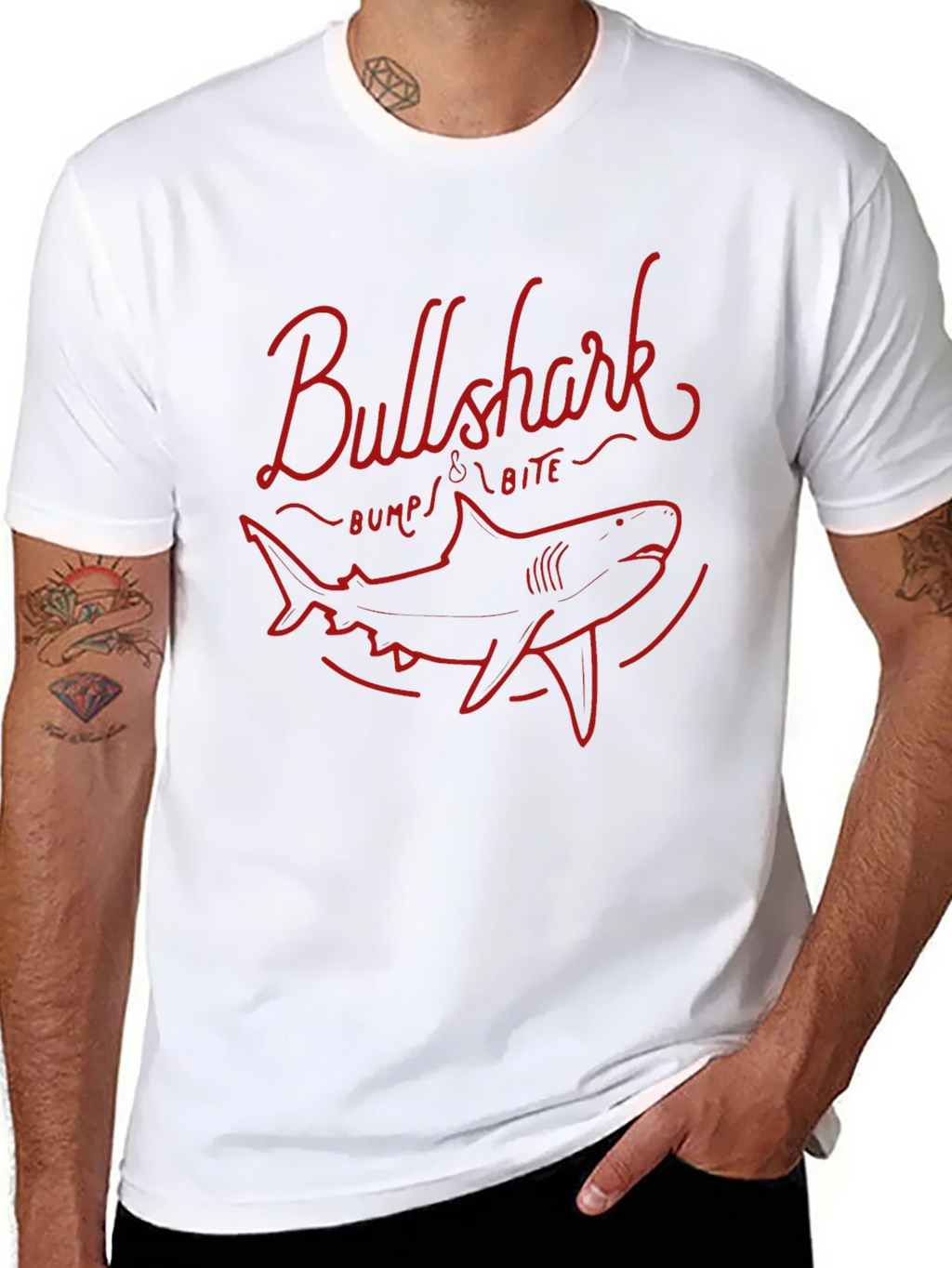 Bullshark Bumps & Bite Graphic T-Shirt product image 7