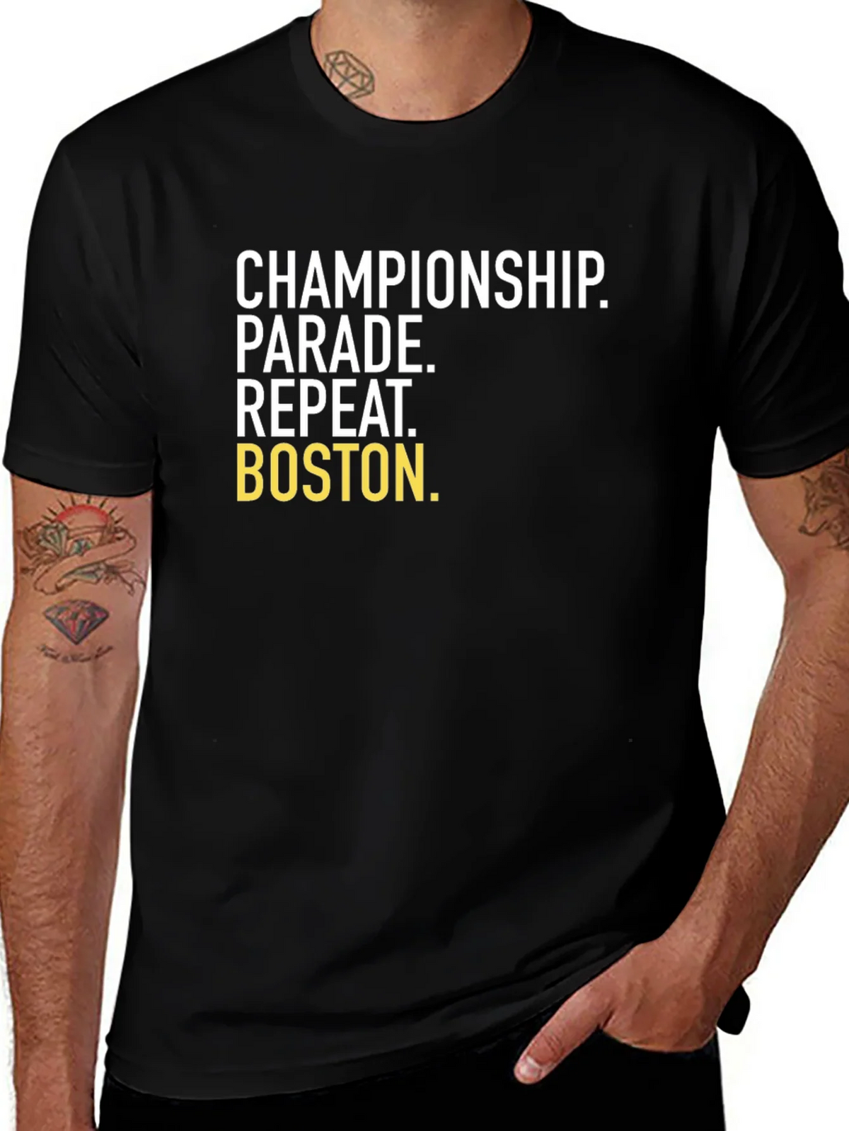 Championship Parade Repeat Boston T-Shirt product image 1