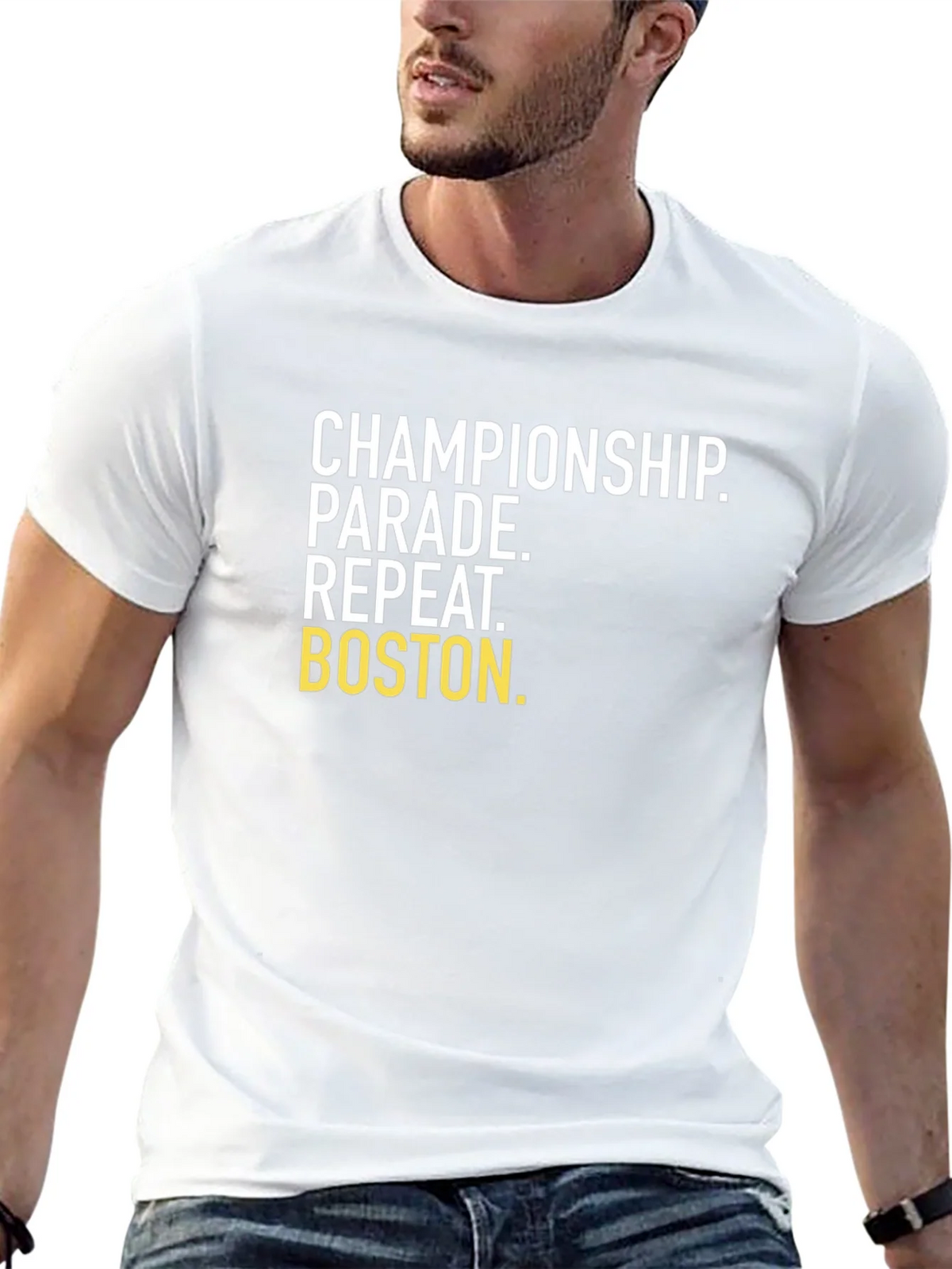 Championship Parade Repeat Boston T-Shirt product image 12