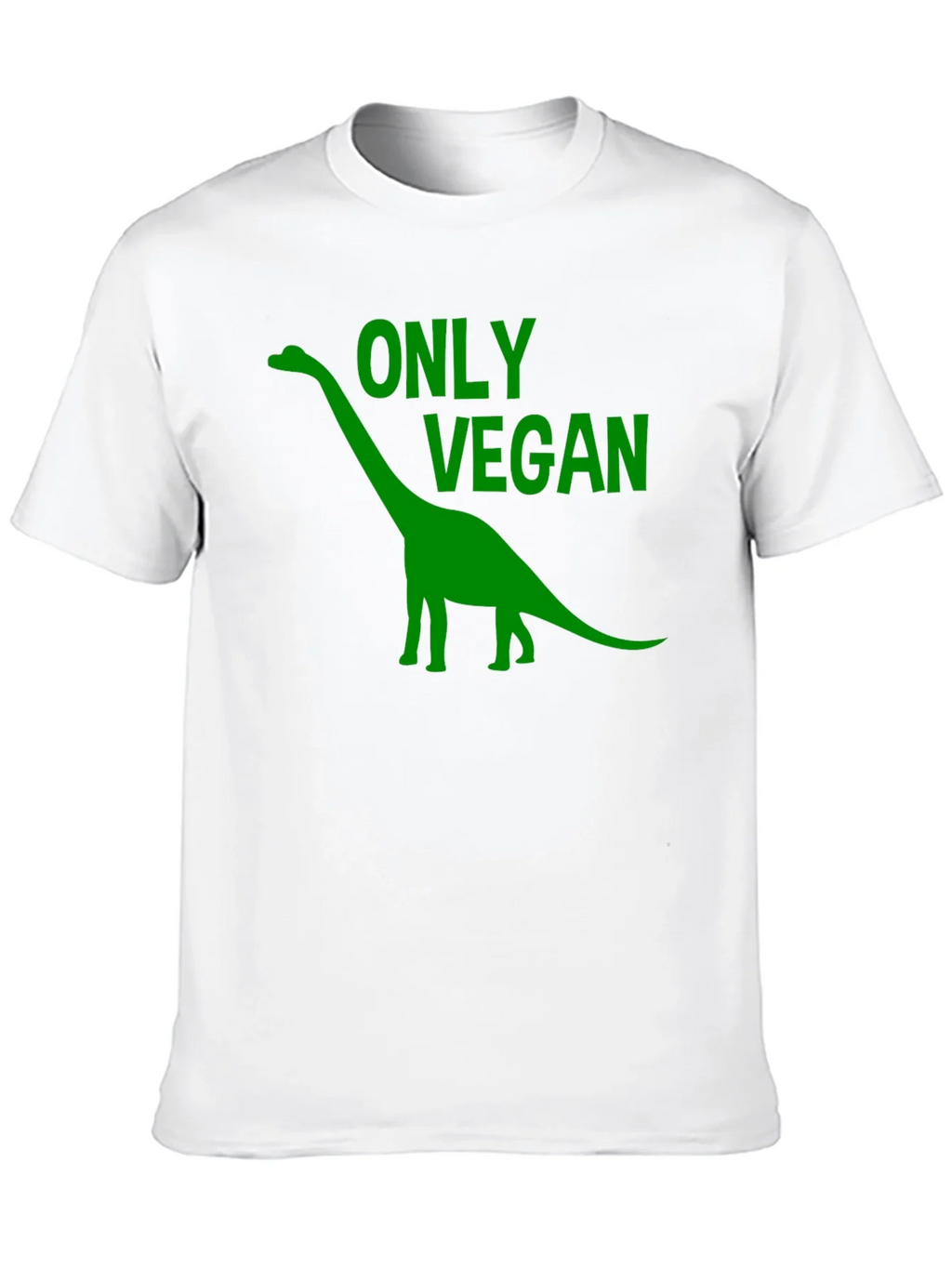 Vegan Dinosaur T-Shirt - Black Cotton Tee product image 9