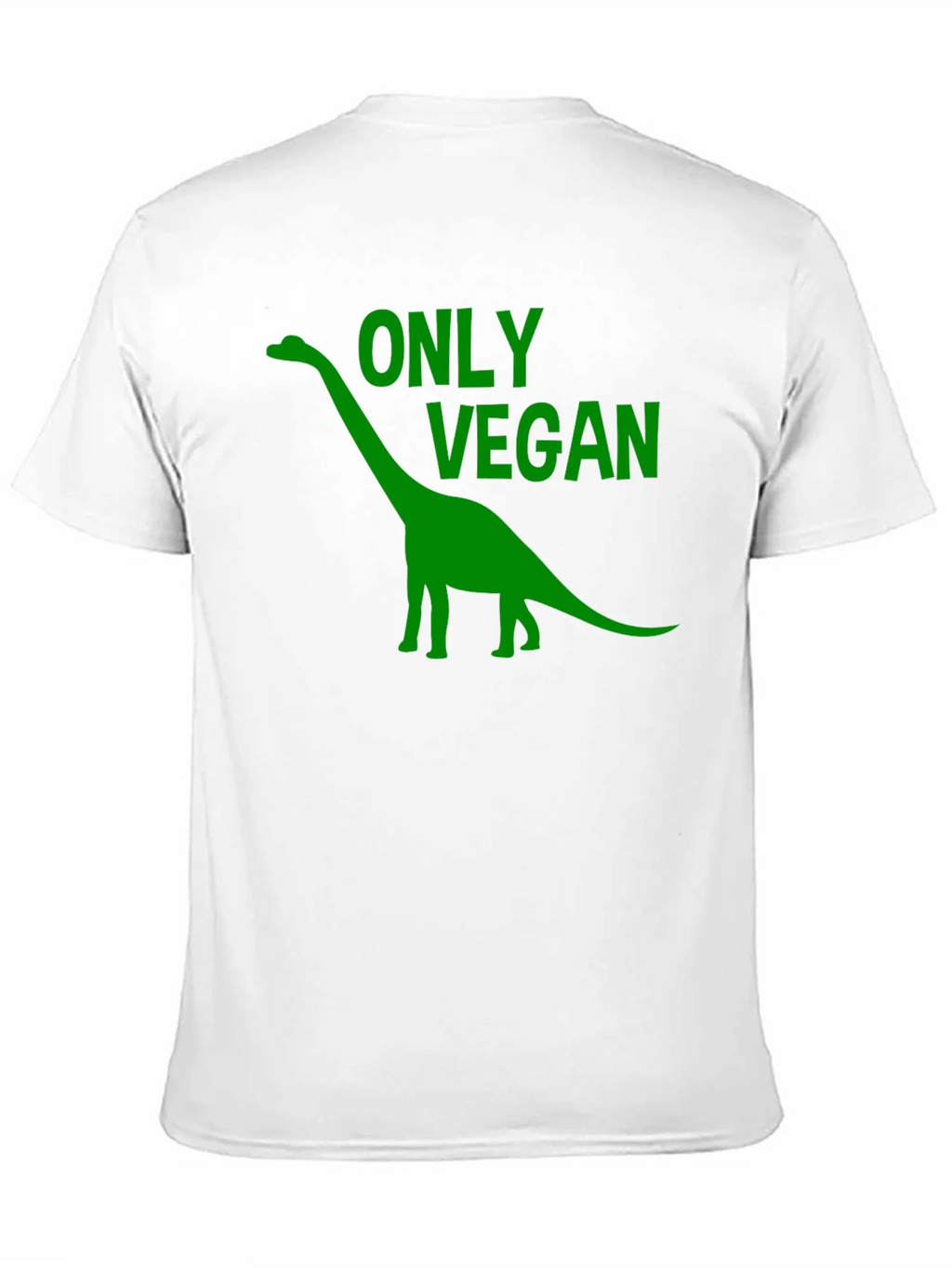Vegan Dinosaur T-Shirt - Black Cotton Tee product image 10