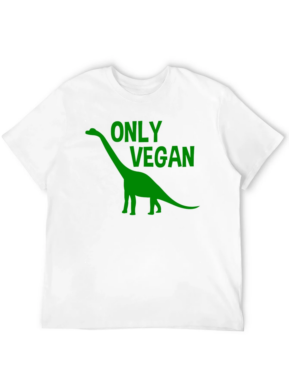 Vegan Dinosaur T-Shirt - Black Cotton Tee product image 11