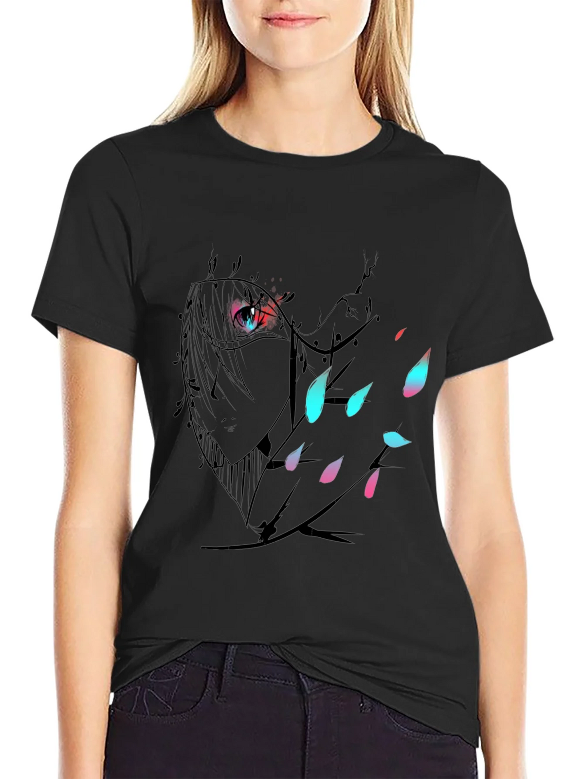 Anime Eye T-Shirt - Stylish Graphic Tee for Fans product image 1