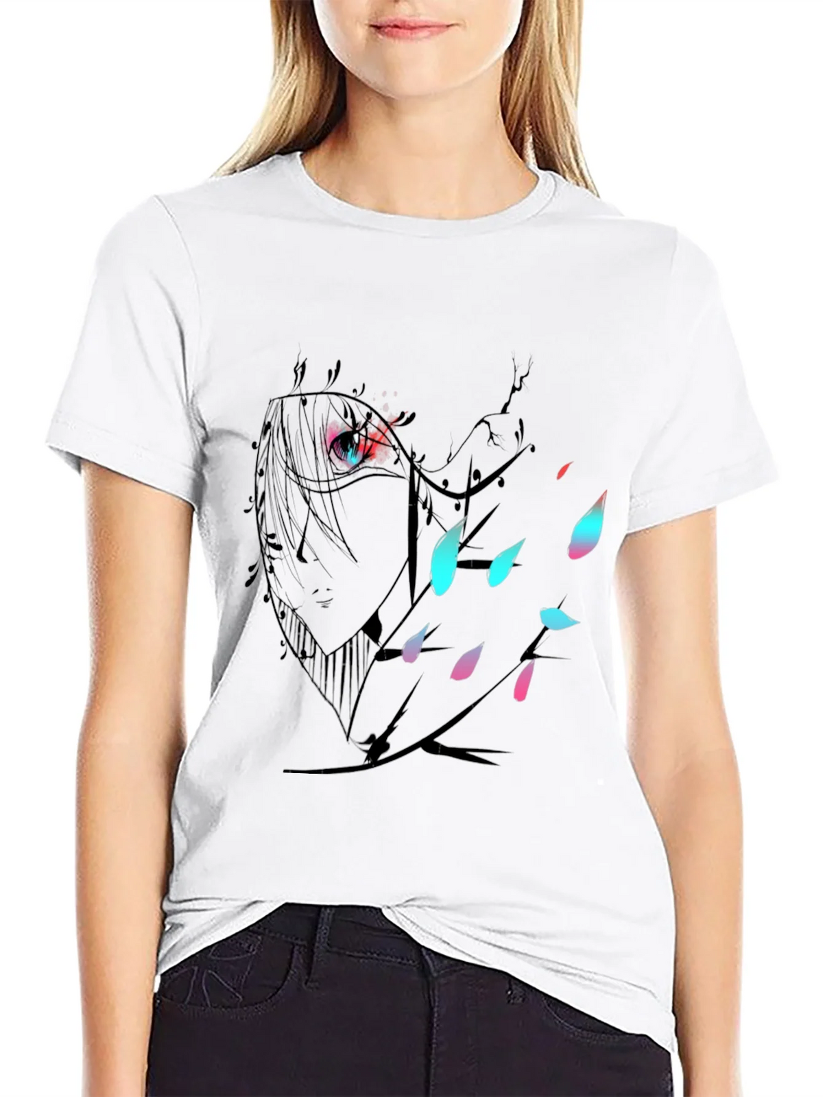 Anime Eye T-Shirt - Stylish Graphic Tee for Fans product image 5