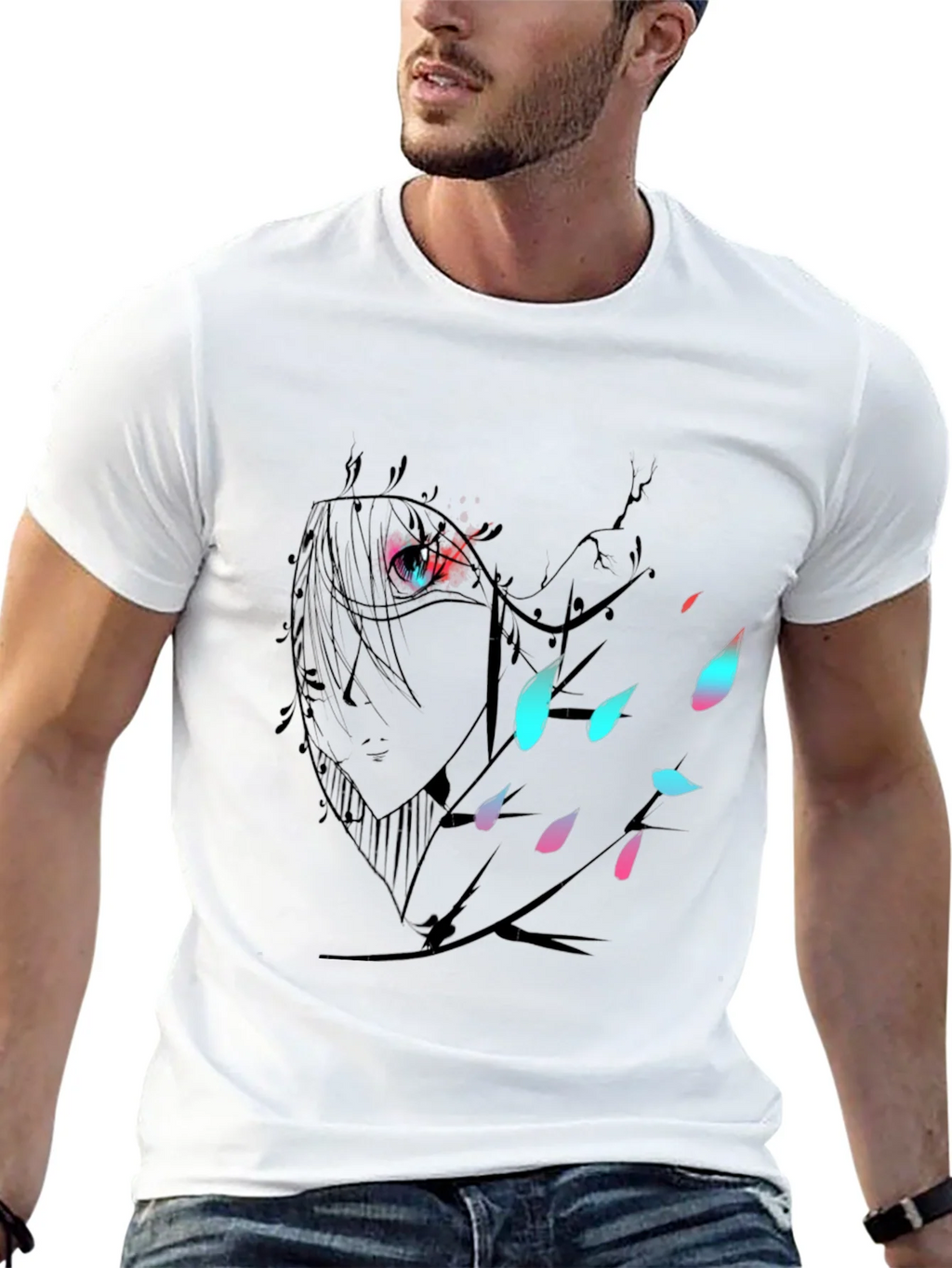 Anime Eye T-Shirt - Stylish Graphic Tee for Fans product image 9