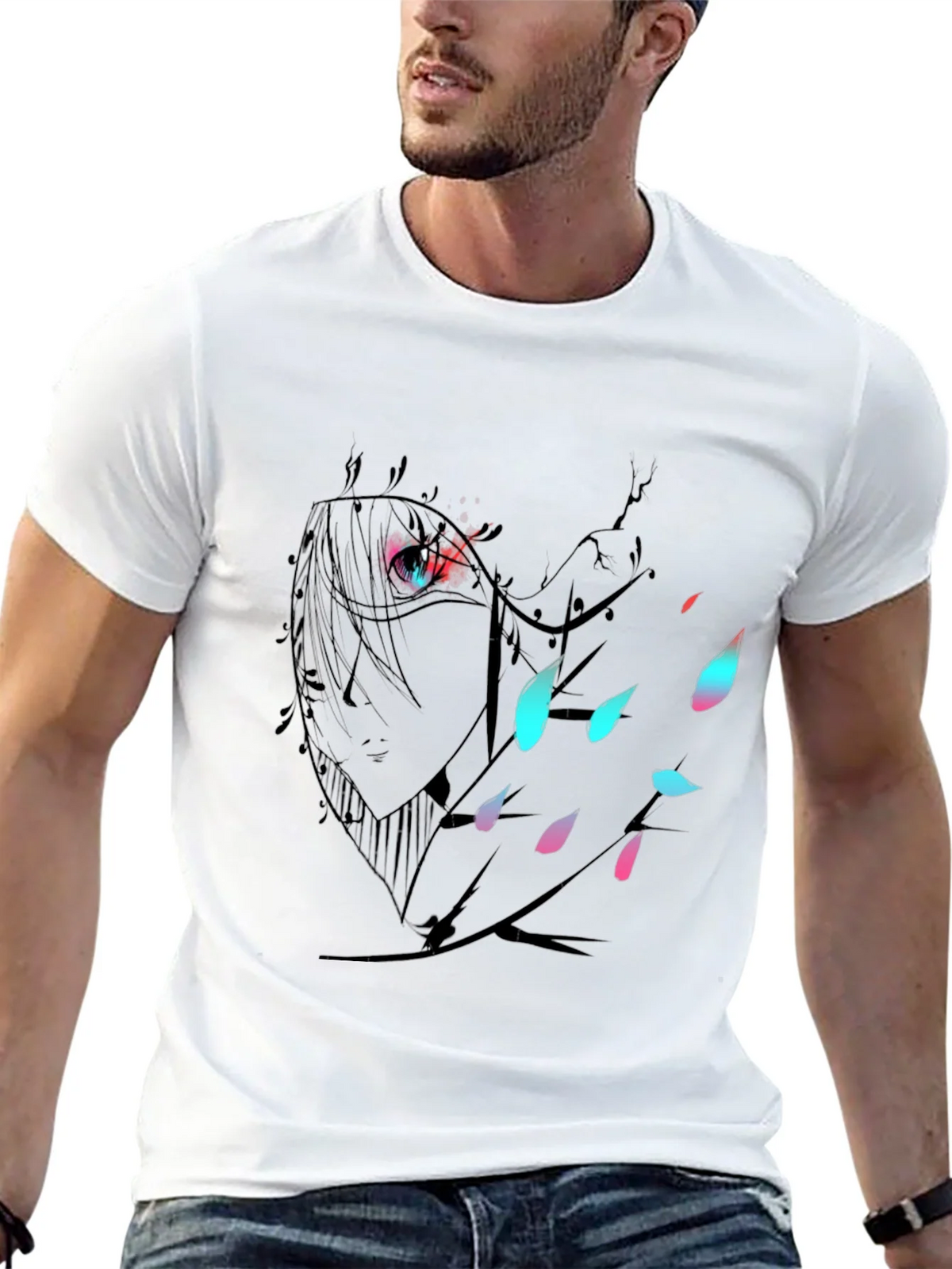 Anime Eye T-Shirt - Stylish Graphic Tee for Fans product image 9