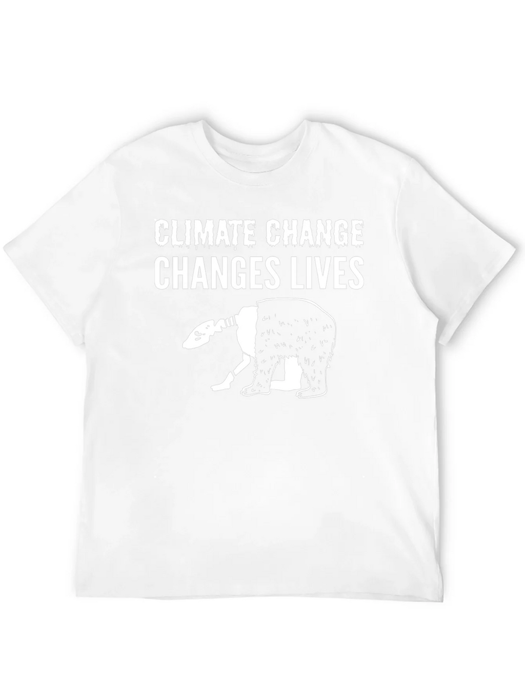 Climate Change Bear Graphic T-Shirt product image 11