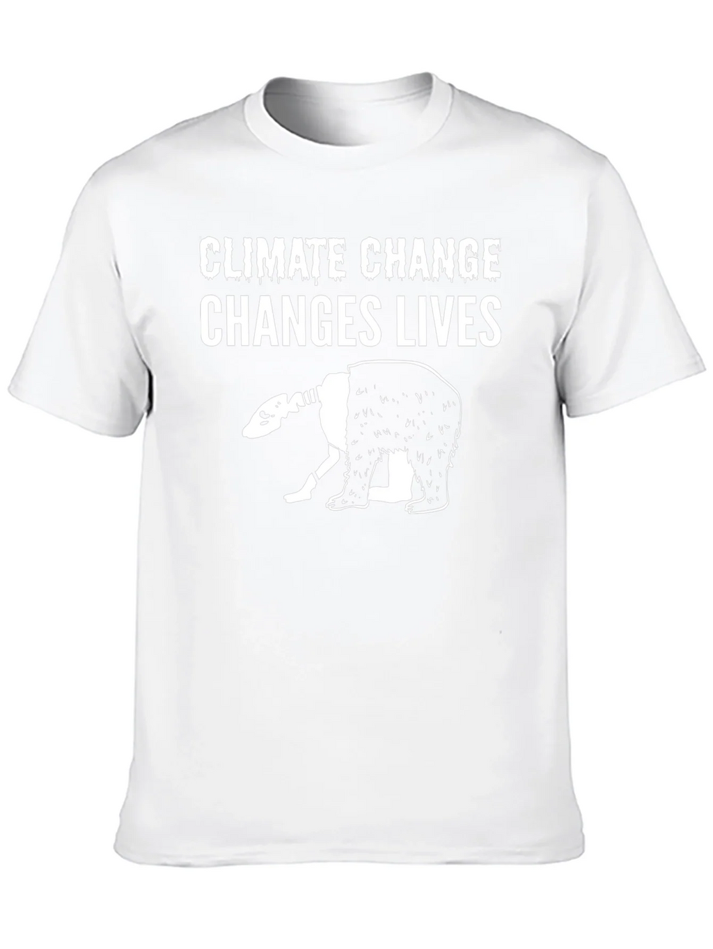 Climate Change Bear Graphic T-Shirt product image 9