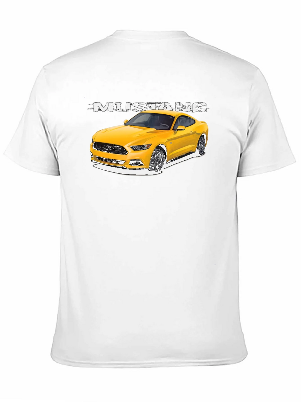 Mustang Graphic Print Black T-Shirt product image 4