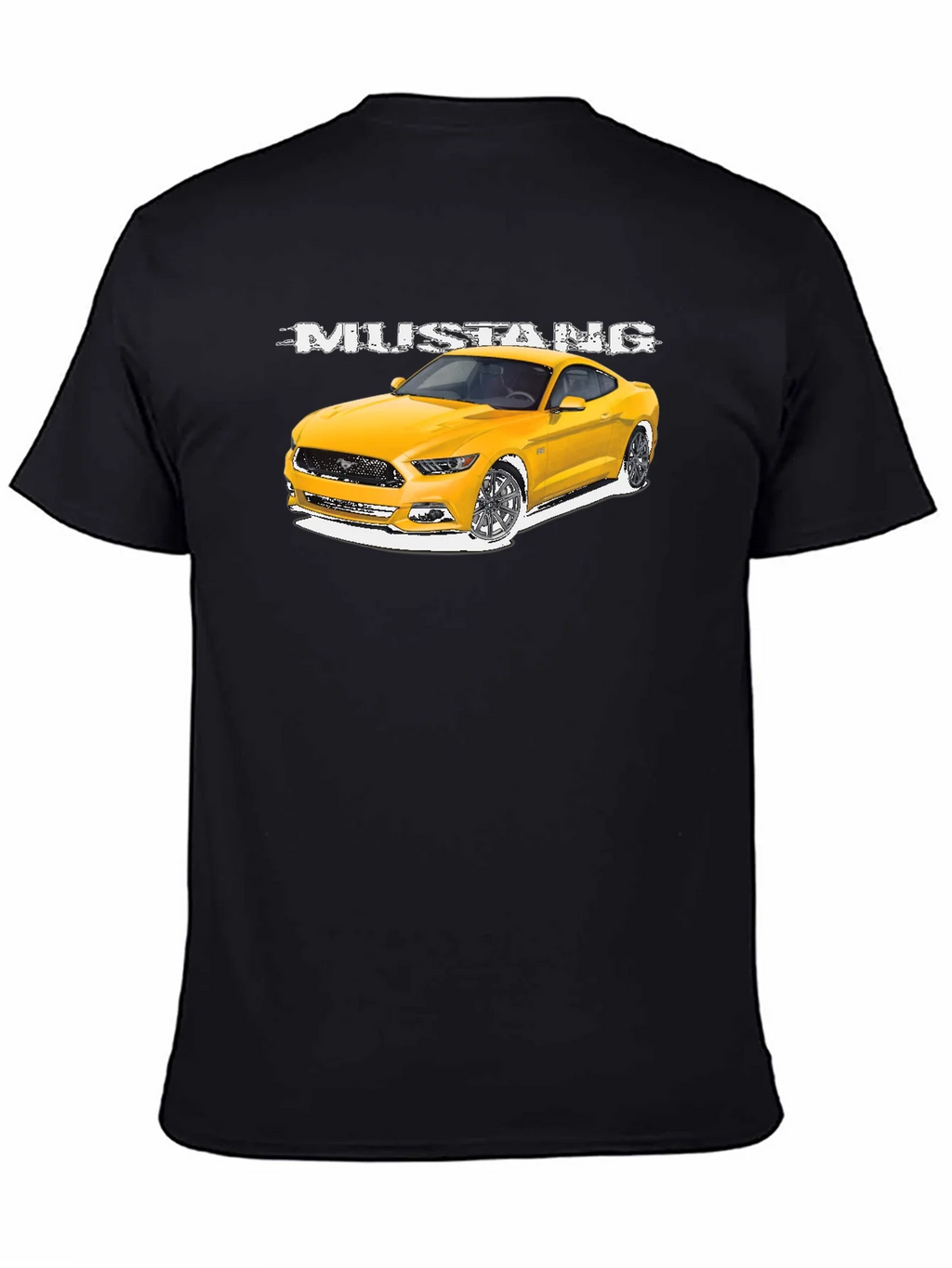 Mustang Graphic Print Black T-Shirt product image 2