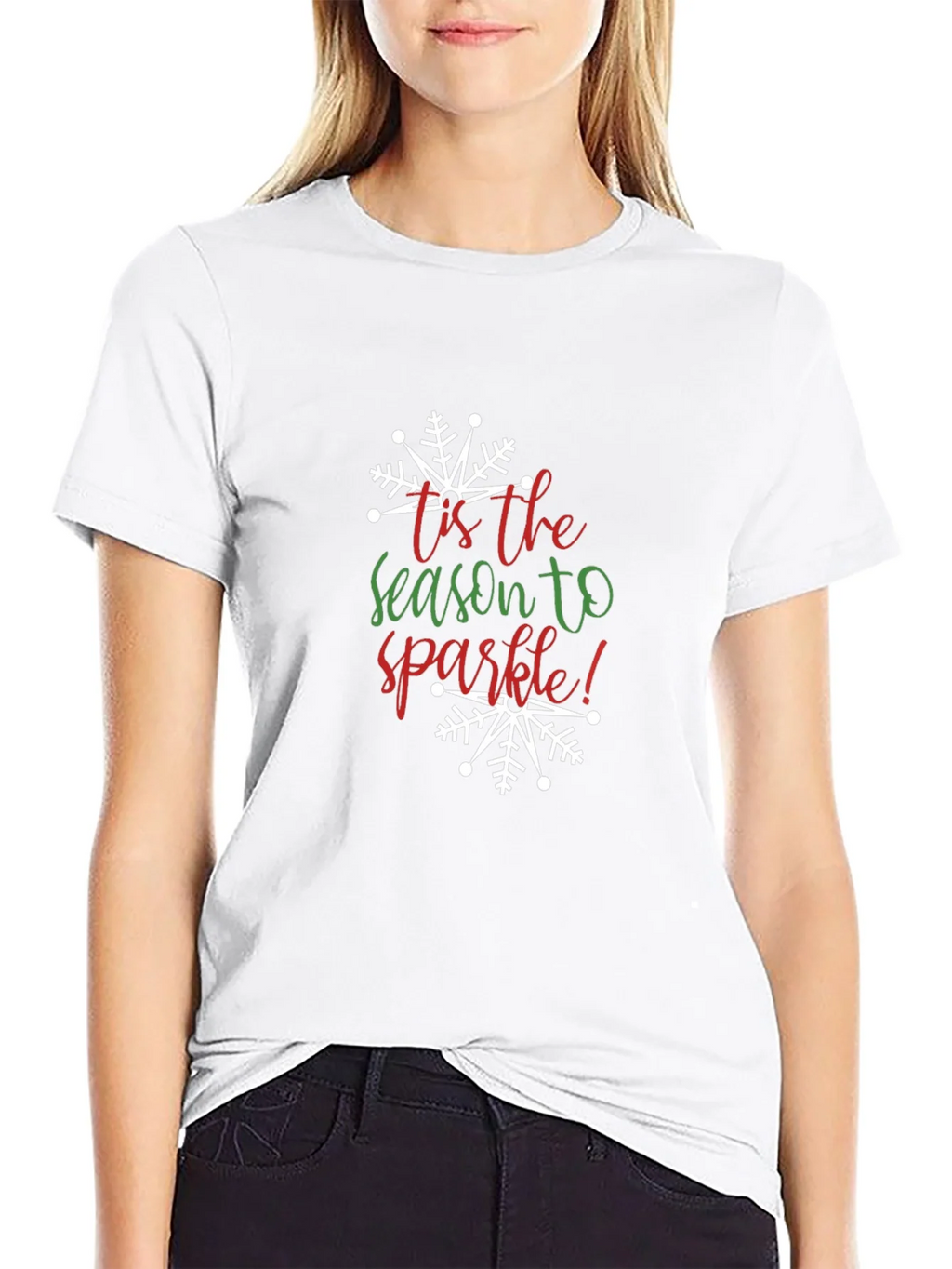 Tis the Season to Sparkle Holiday T-Shirt product image 8