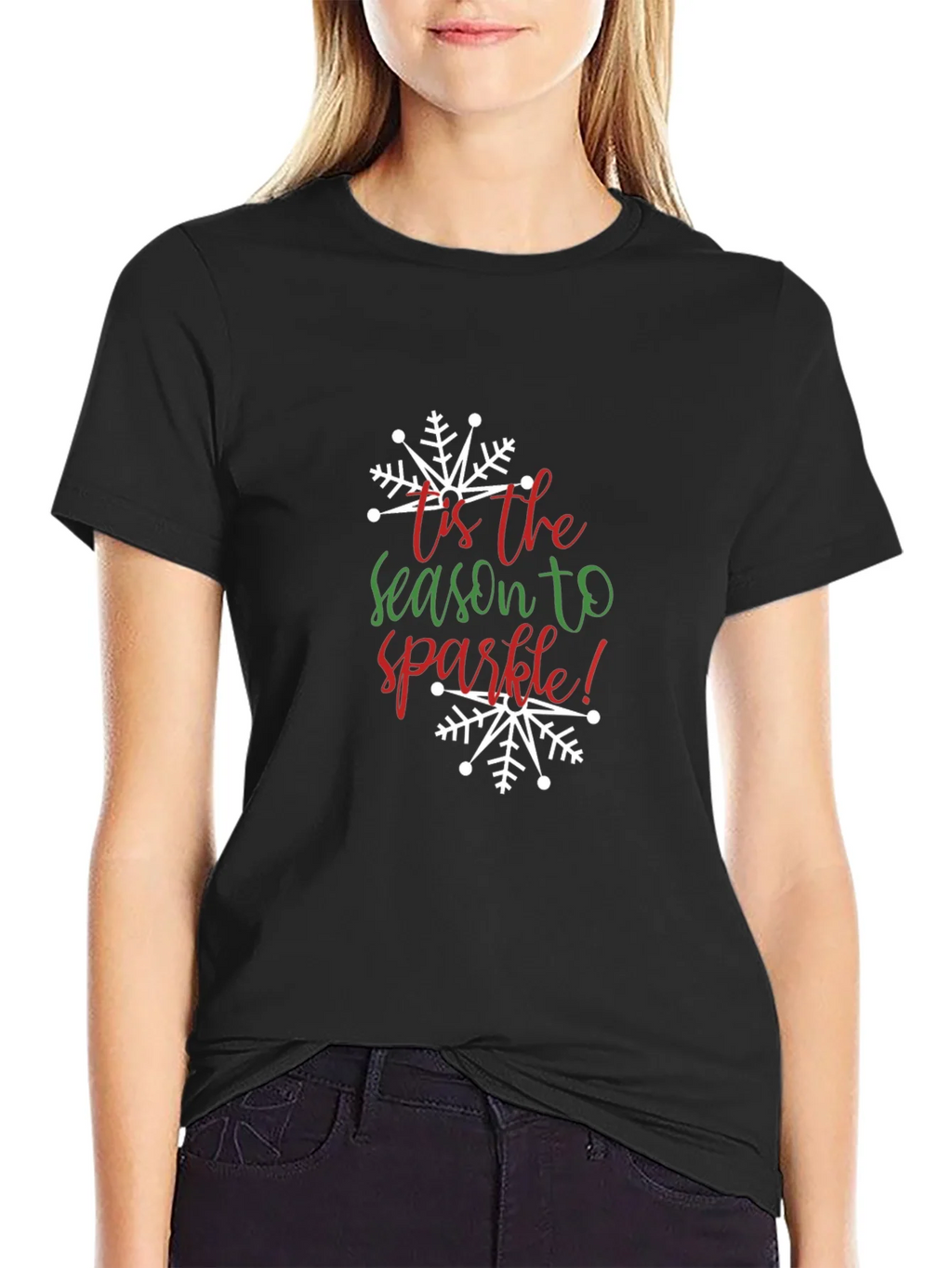 Tis the Season to Sparkle Holiday T-Shirt product image 2