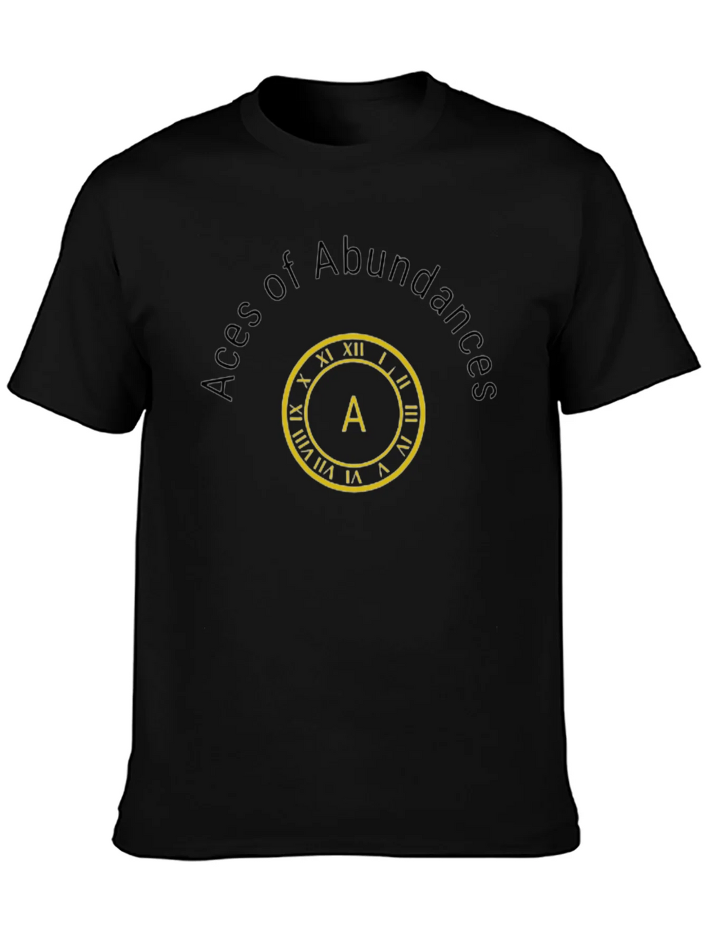 Aces of Abundance Black T-Shirt product image 3