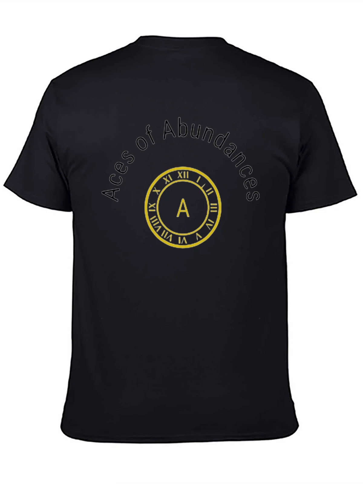 Aces of Abundance Black T-Shirt product image 4