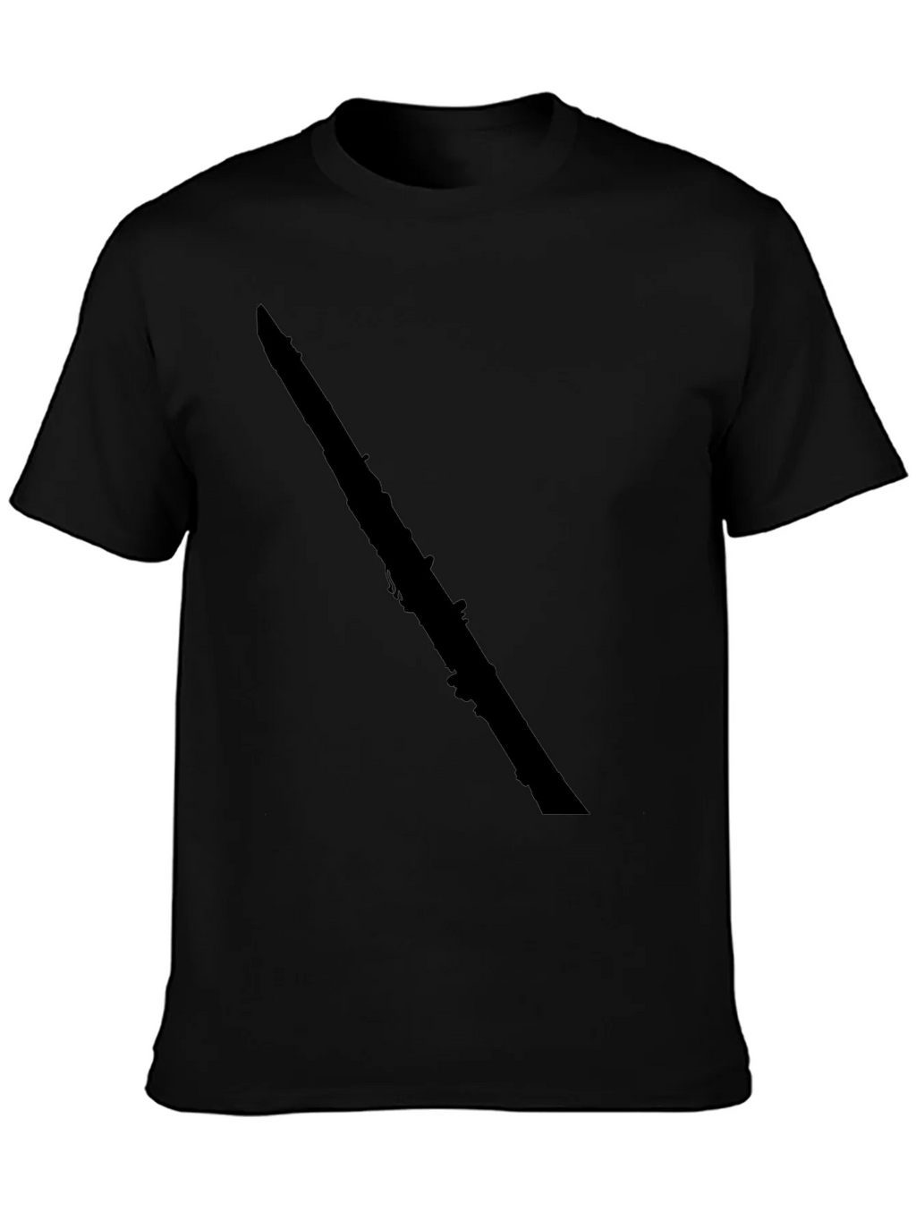 Black Clarinet Graphic Tee - Musician Style product image 3