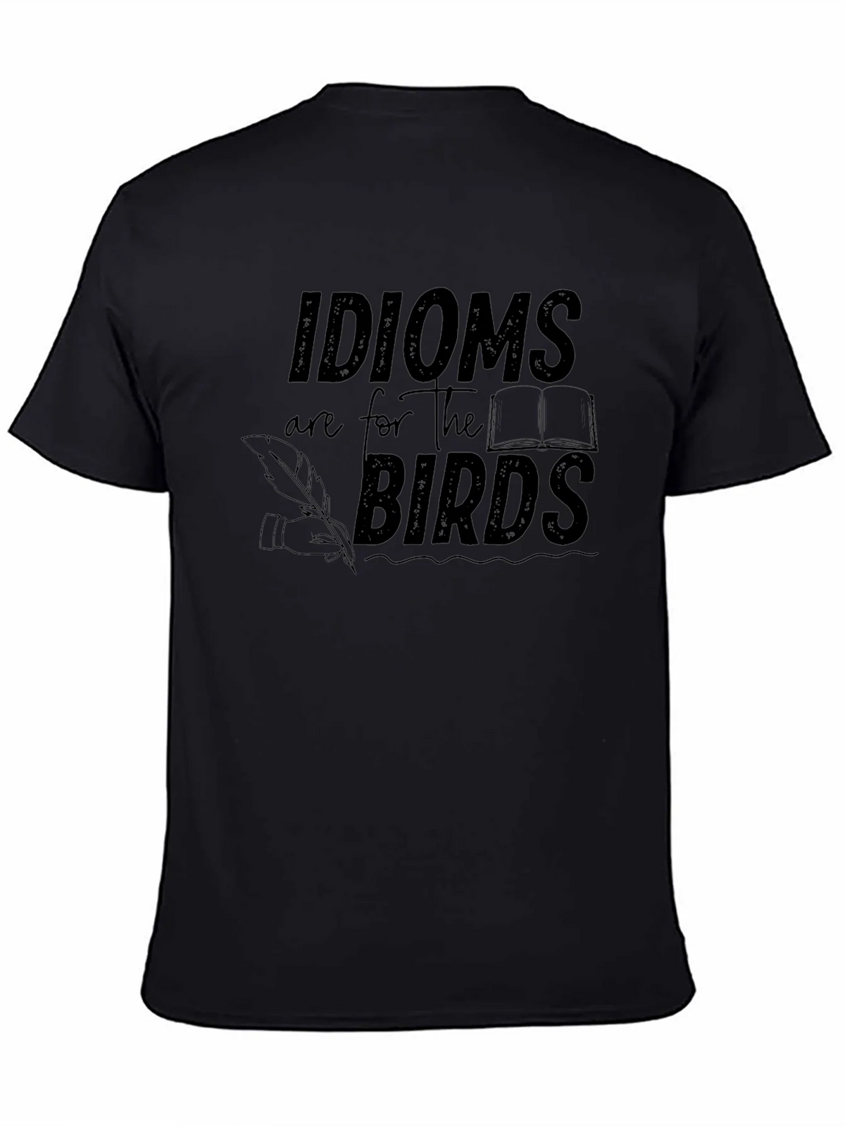 Idioms are for the Birds Graphic T-Shirt product image 4