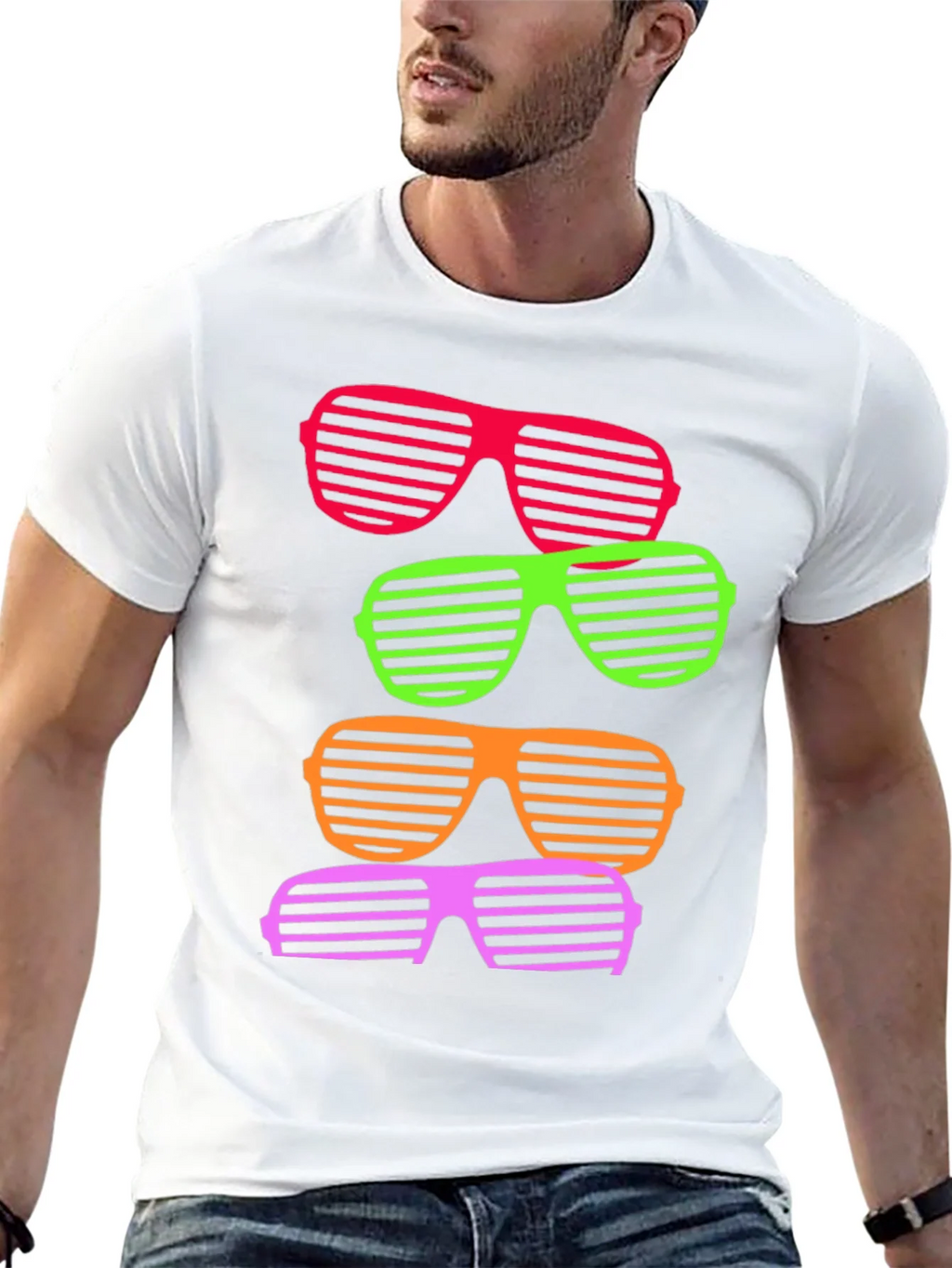 Retro Sunglasses T-Shirt - Funky Design product image 11