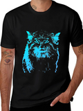Cool Cat Graphic Tee - Black T-Shirt product image 1
