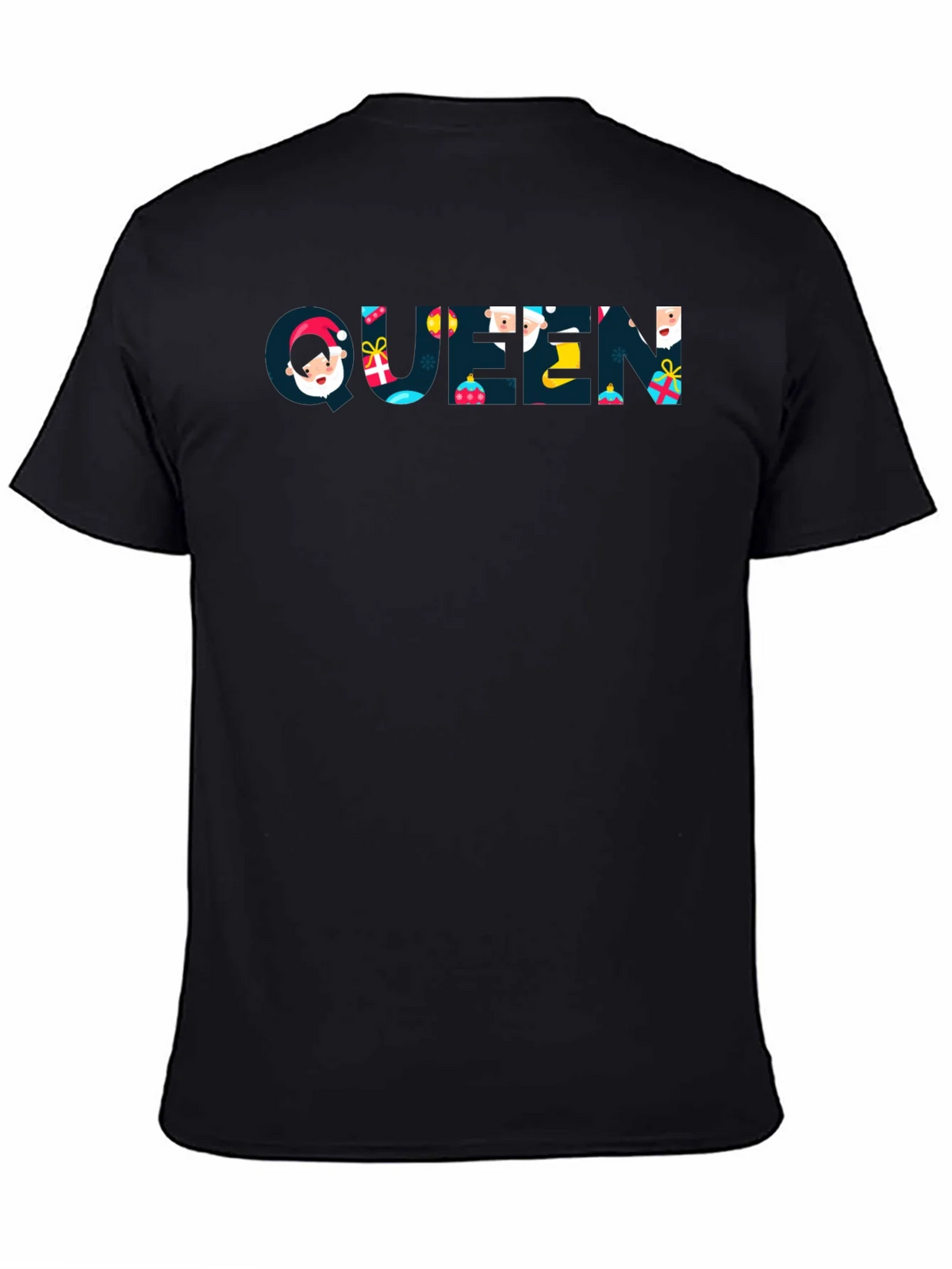 Queen Holiday Graphic T-Shirt - Black product image 4