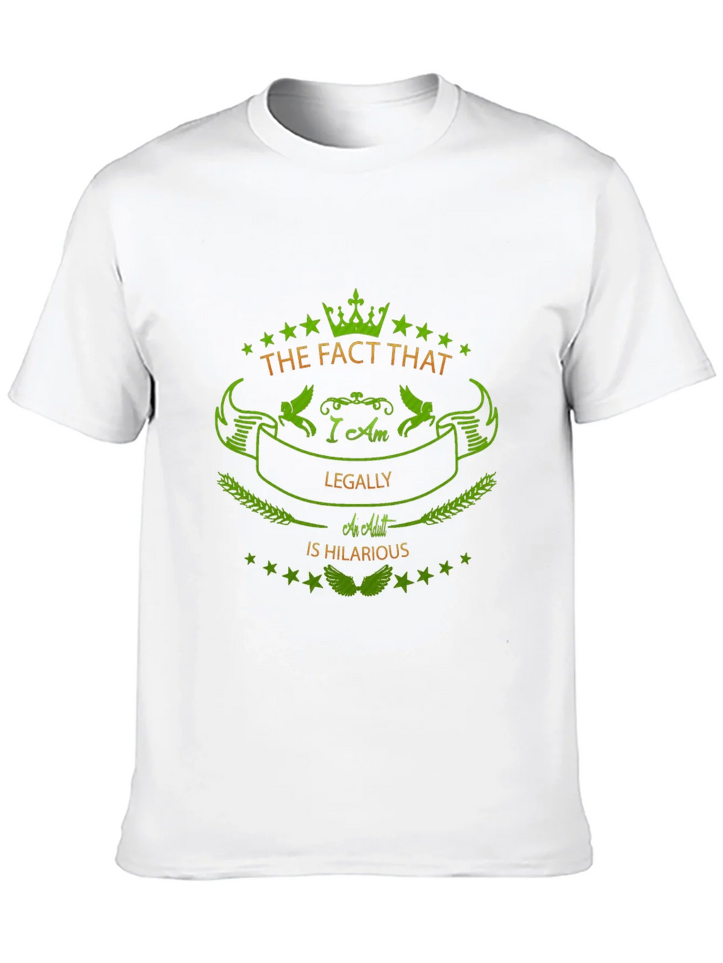 Humorous Legally an Adult Graphic Tee product image 9