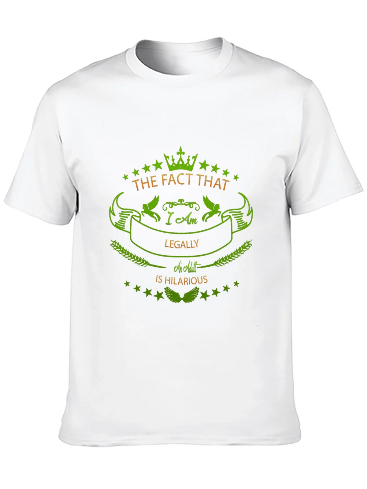 Humorous Legally an Adult Graphic Tee product image 9
