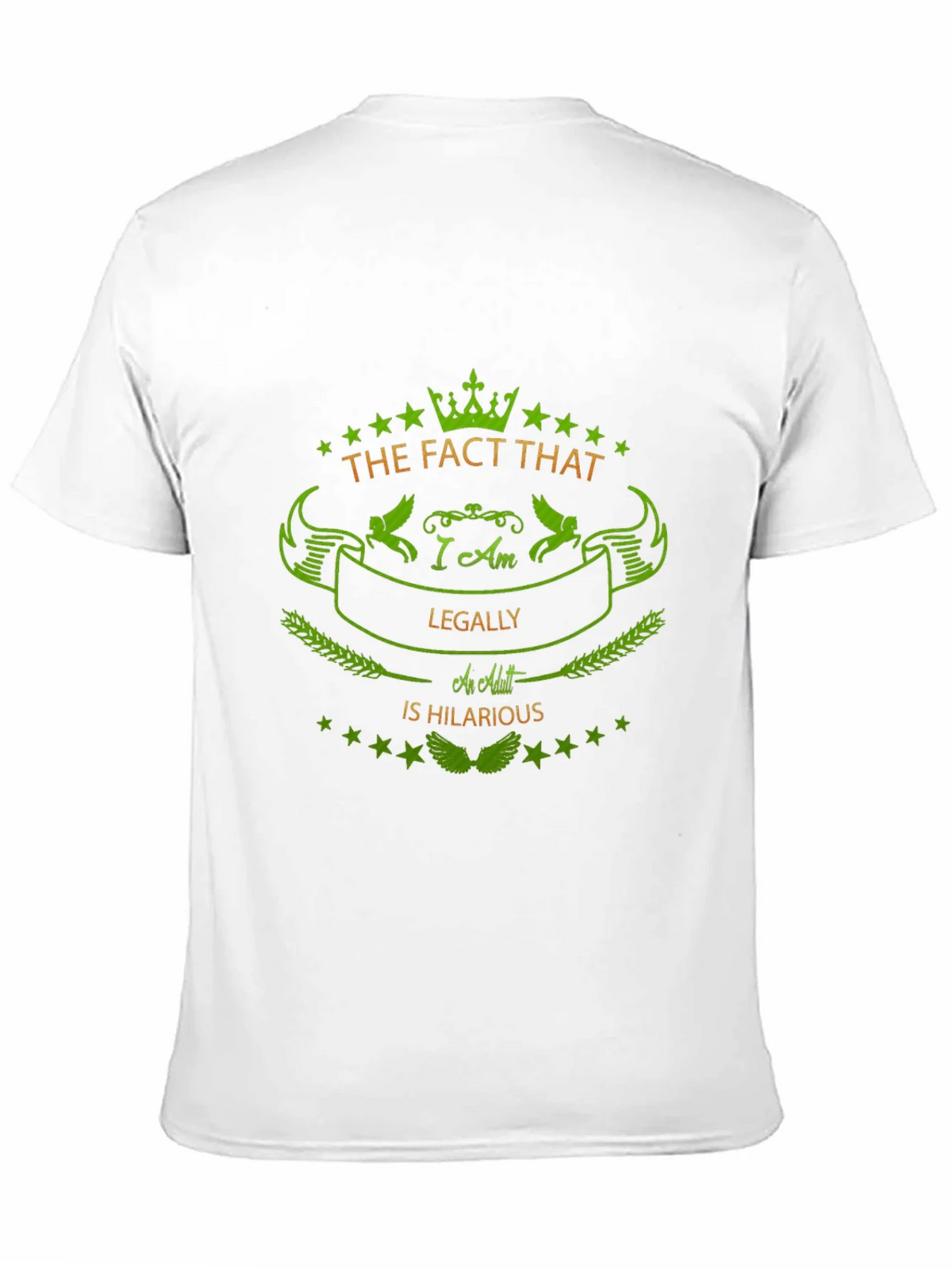 Humorous Legally an Adult Graphic Tee product image 10