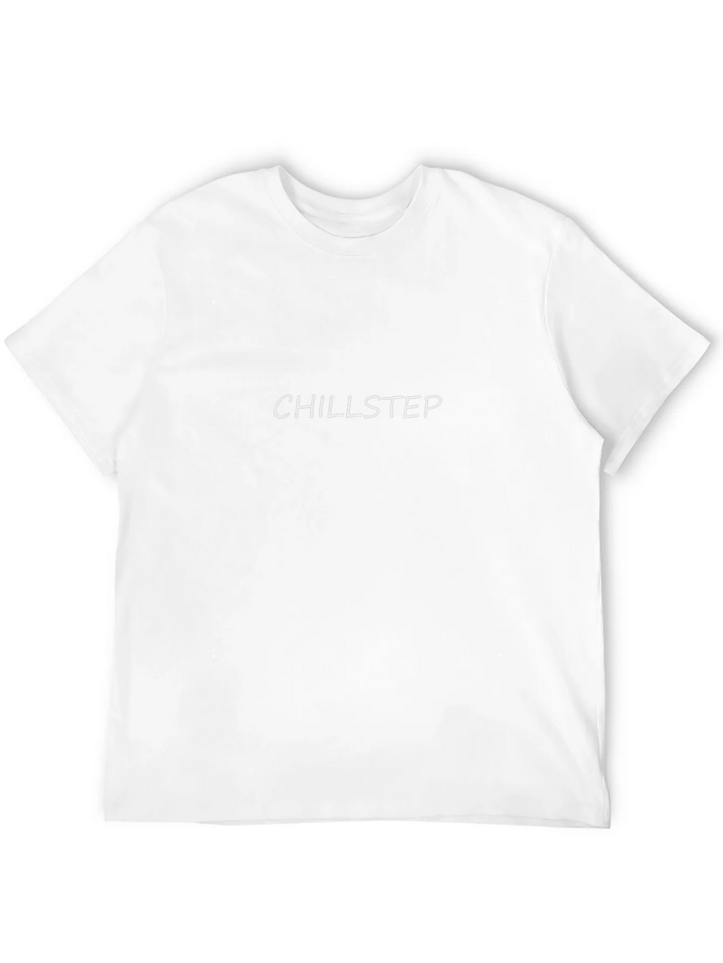Chillstep Graphic Tee - Black Cotton Casual T-Shirt product image 7