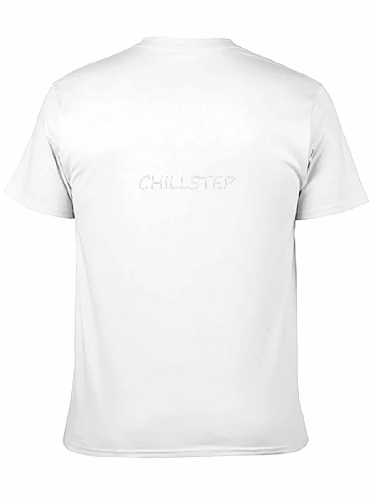 Chillstep Graphic Tee - Black Cotton Casual T-Shirt product image 6