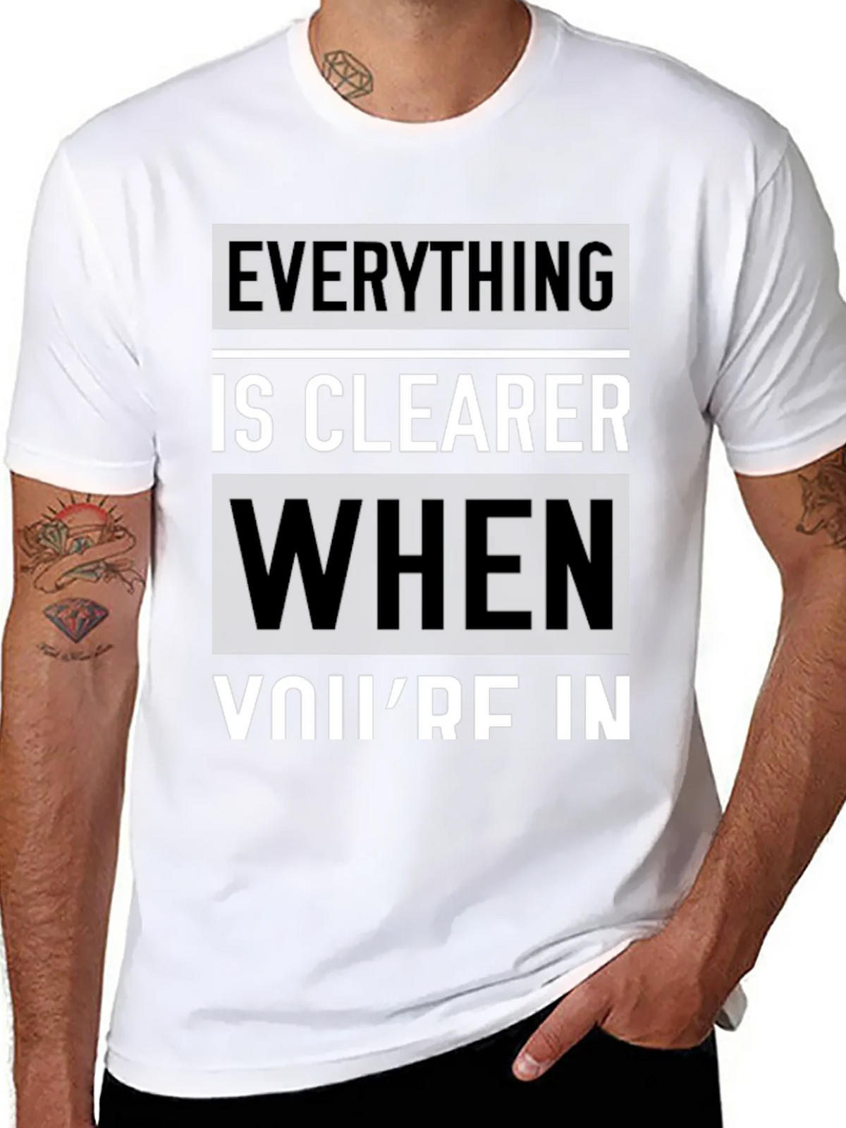 Everything is Clearer T-Shirt product image 7