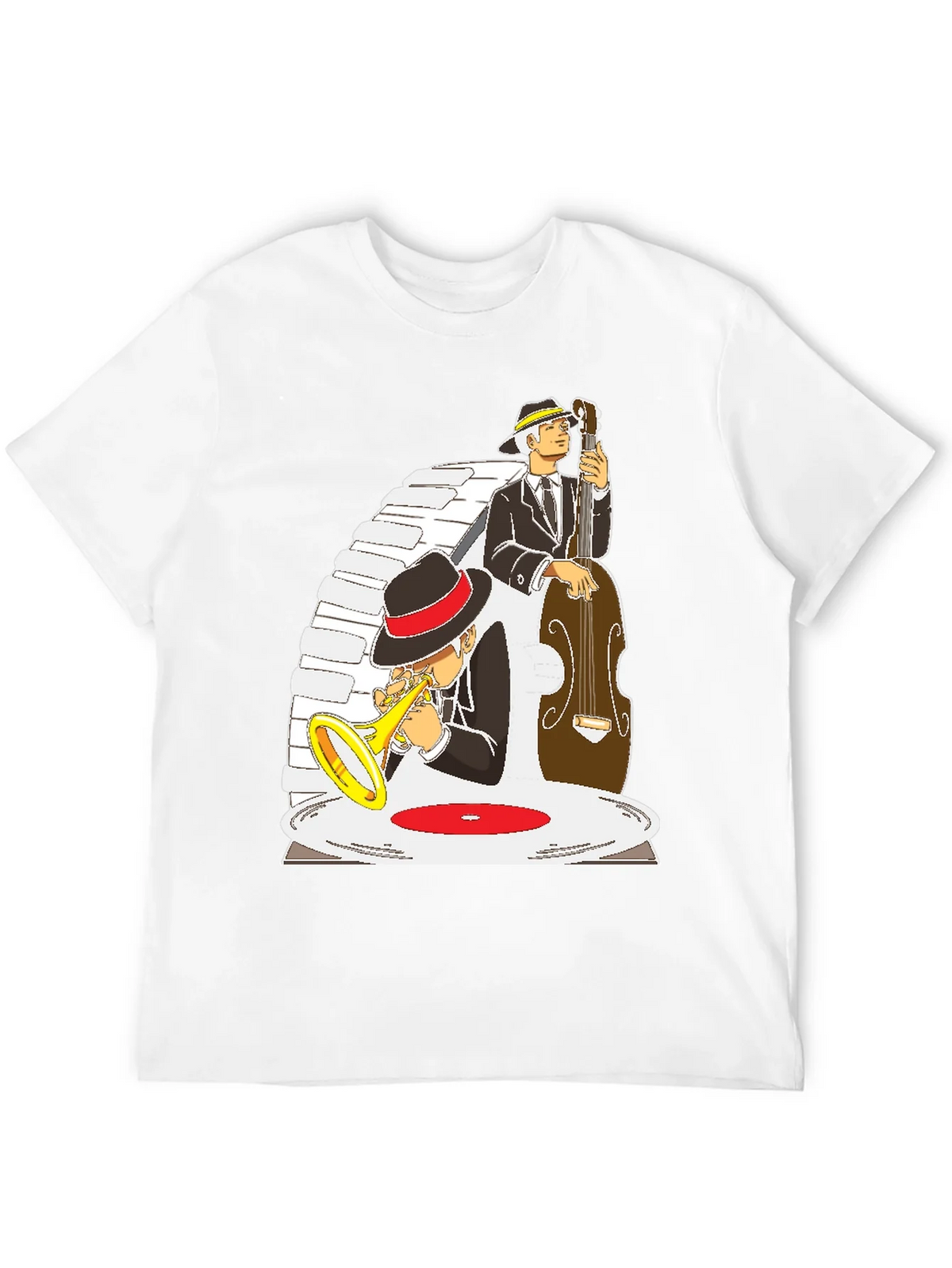 Jazz Musician Graphic T-Shirt product image 8
