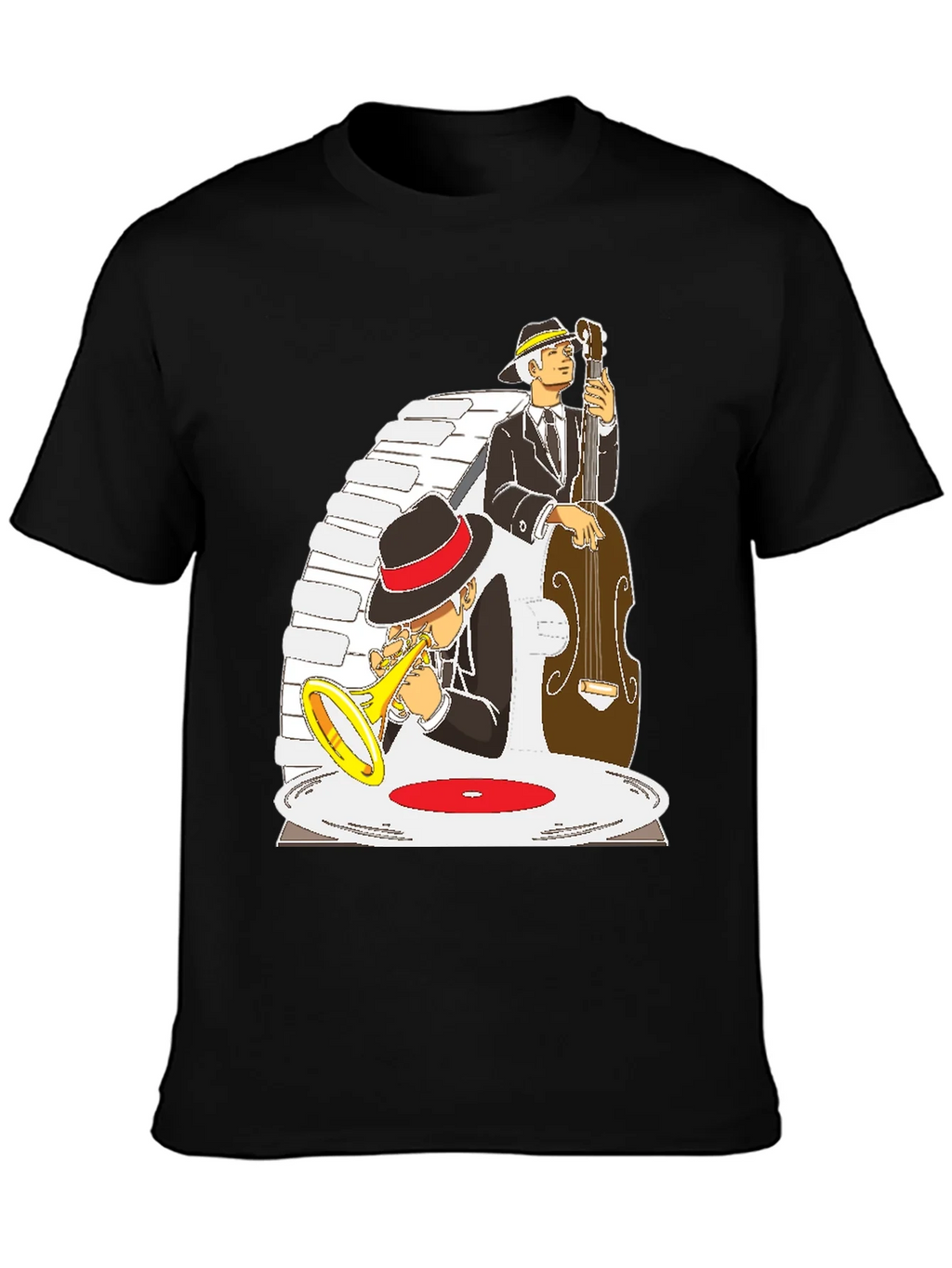 Jazz Musician Graphic T-Shirt product image 2